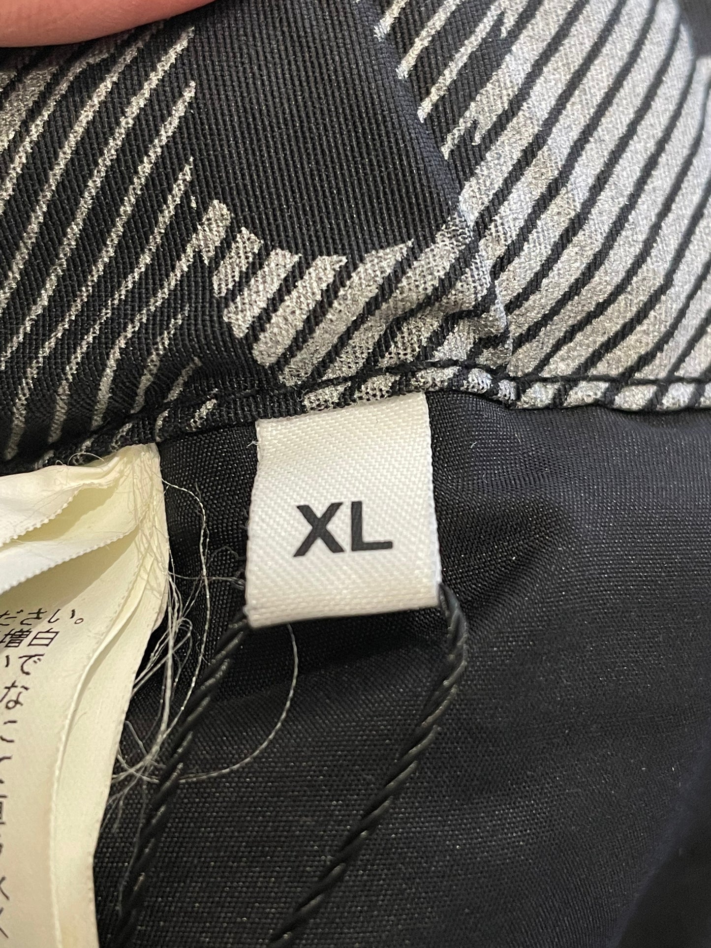 BAPE Mono Black & Silver Camo Track Pants