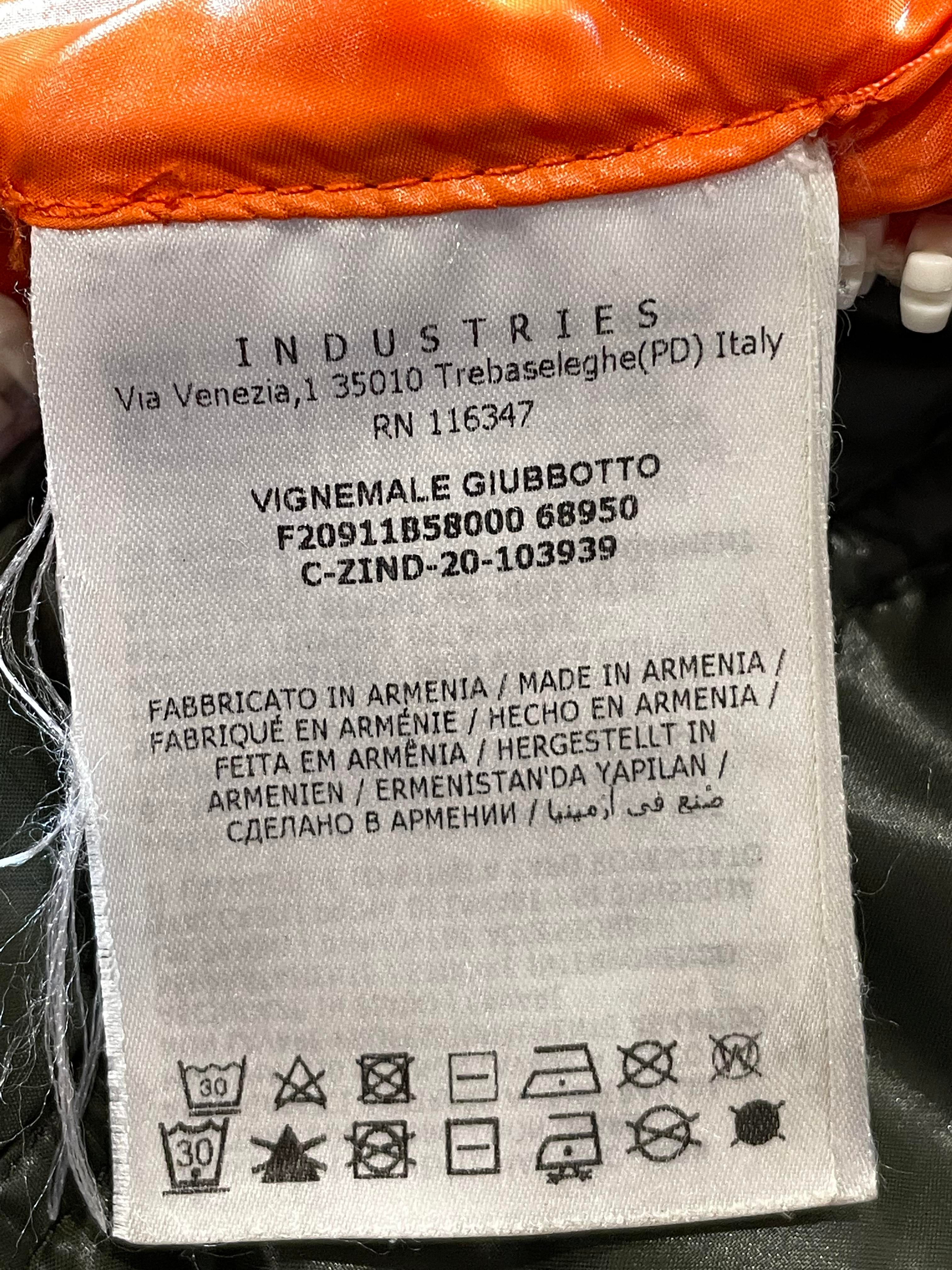 Moncler Vignemale Olive & Orange Jacket