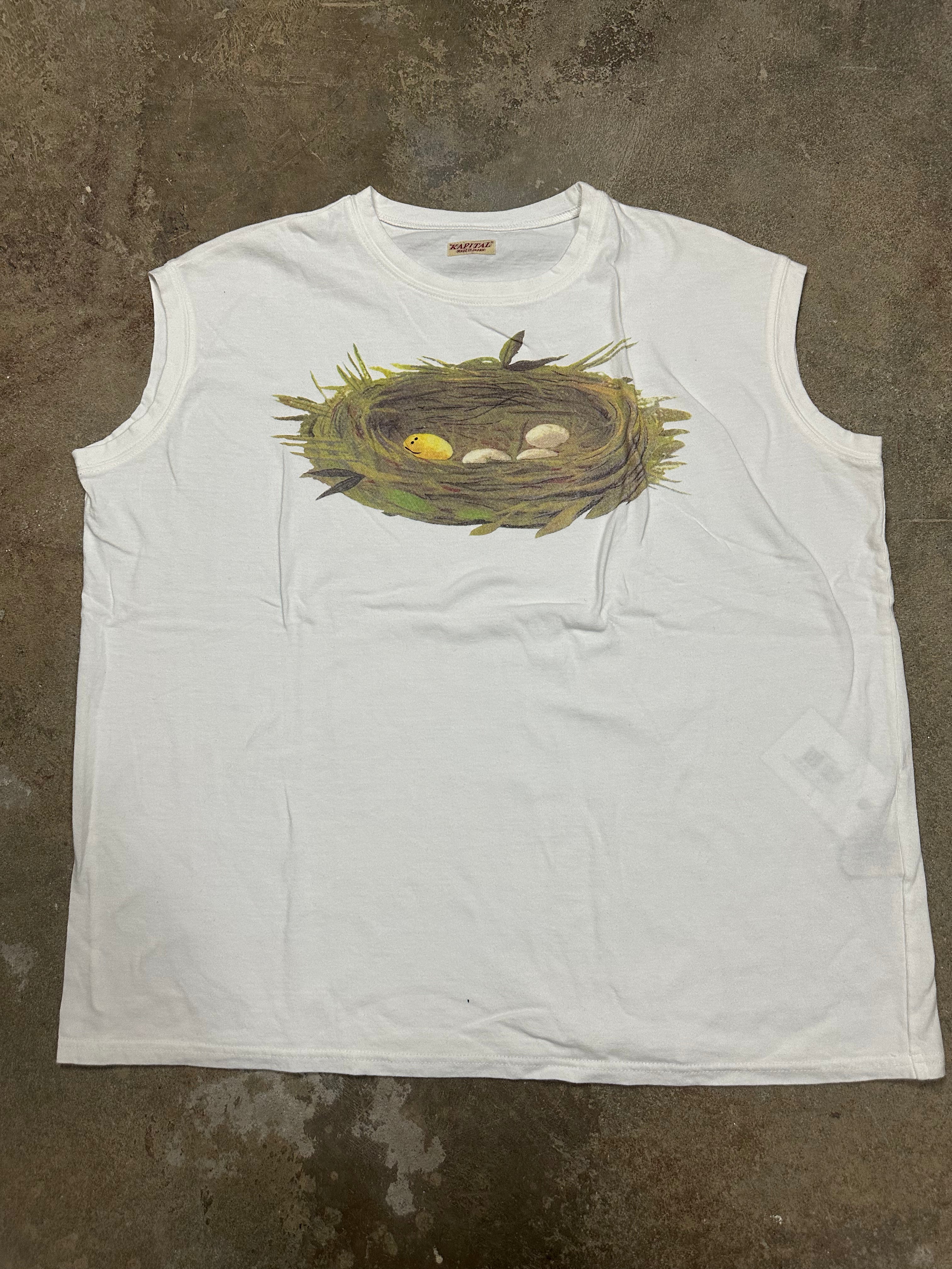 Kapital Nest Egg Sleeveless Tee