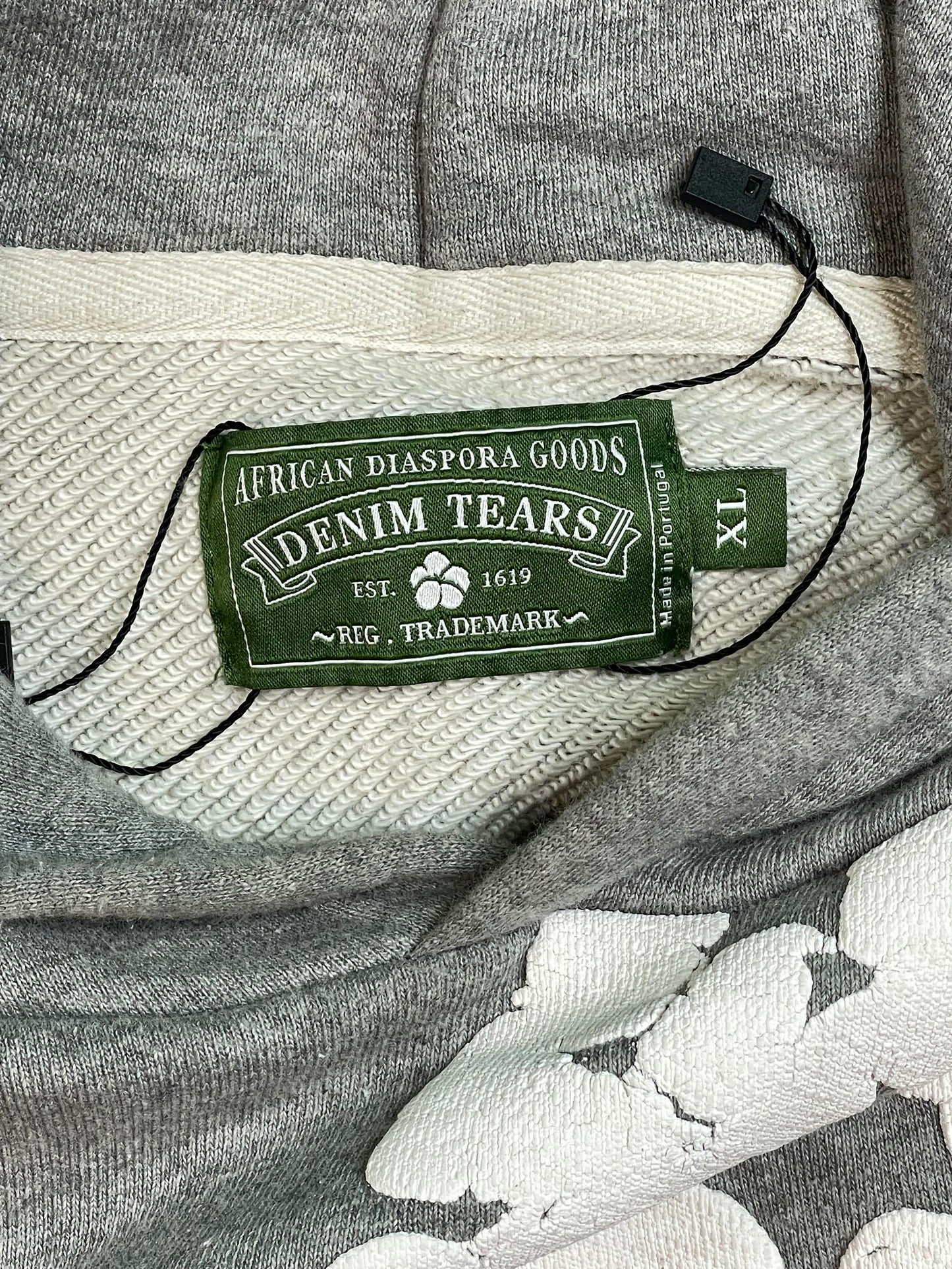 Denim Tears Flower Grey Sweatsuit