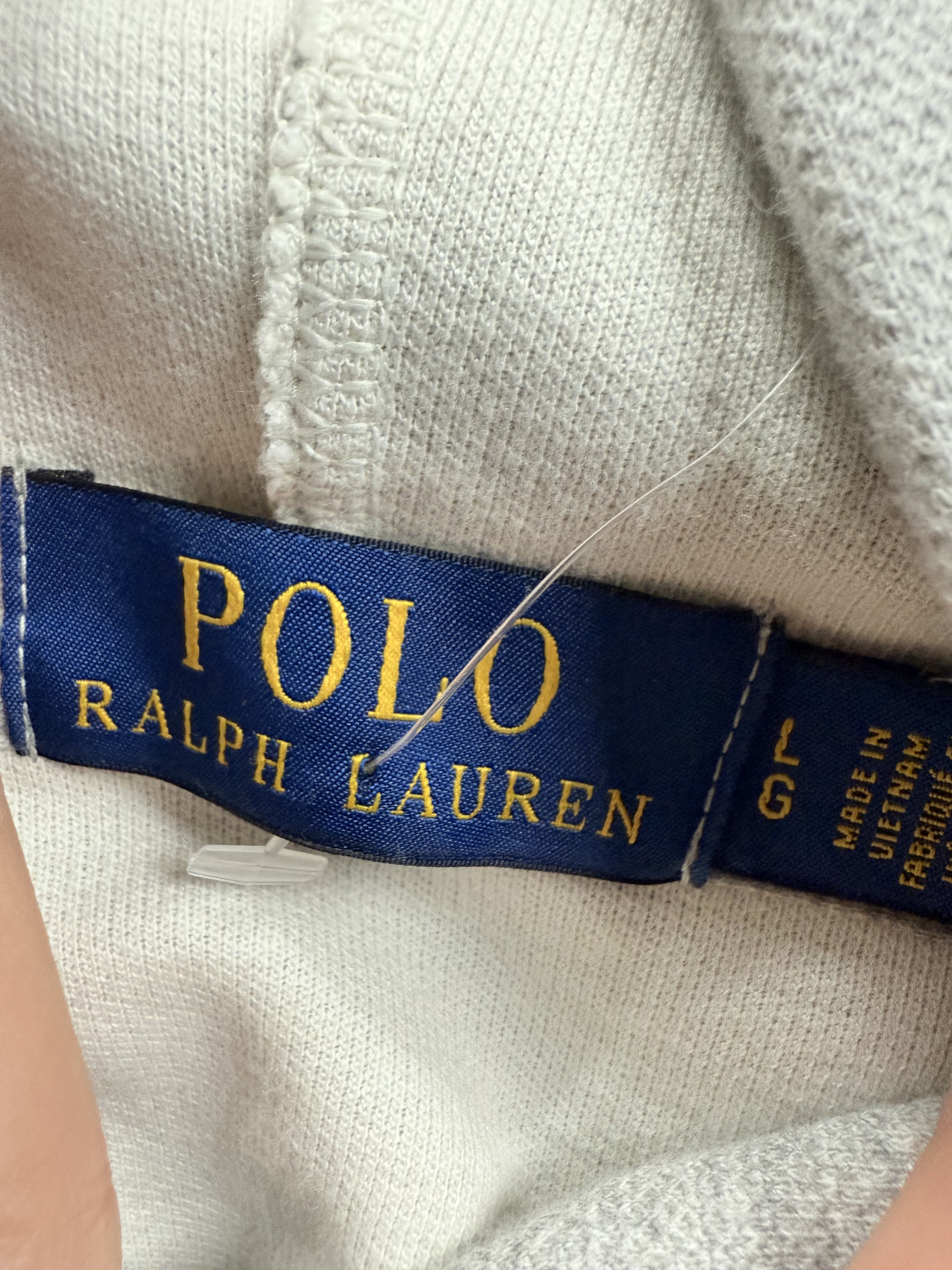 Polo Thermal Zip Up Grey New Large With Tags