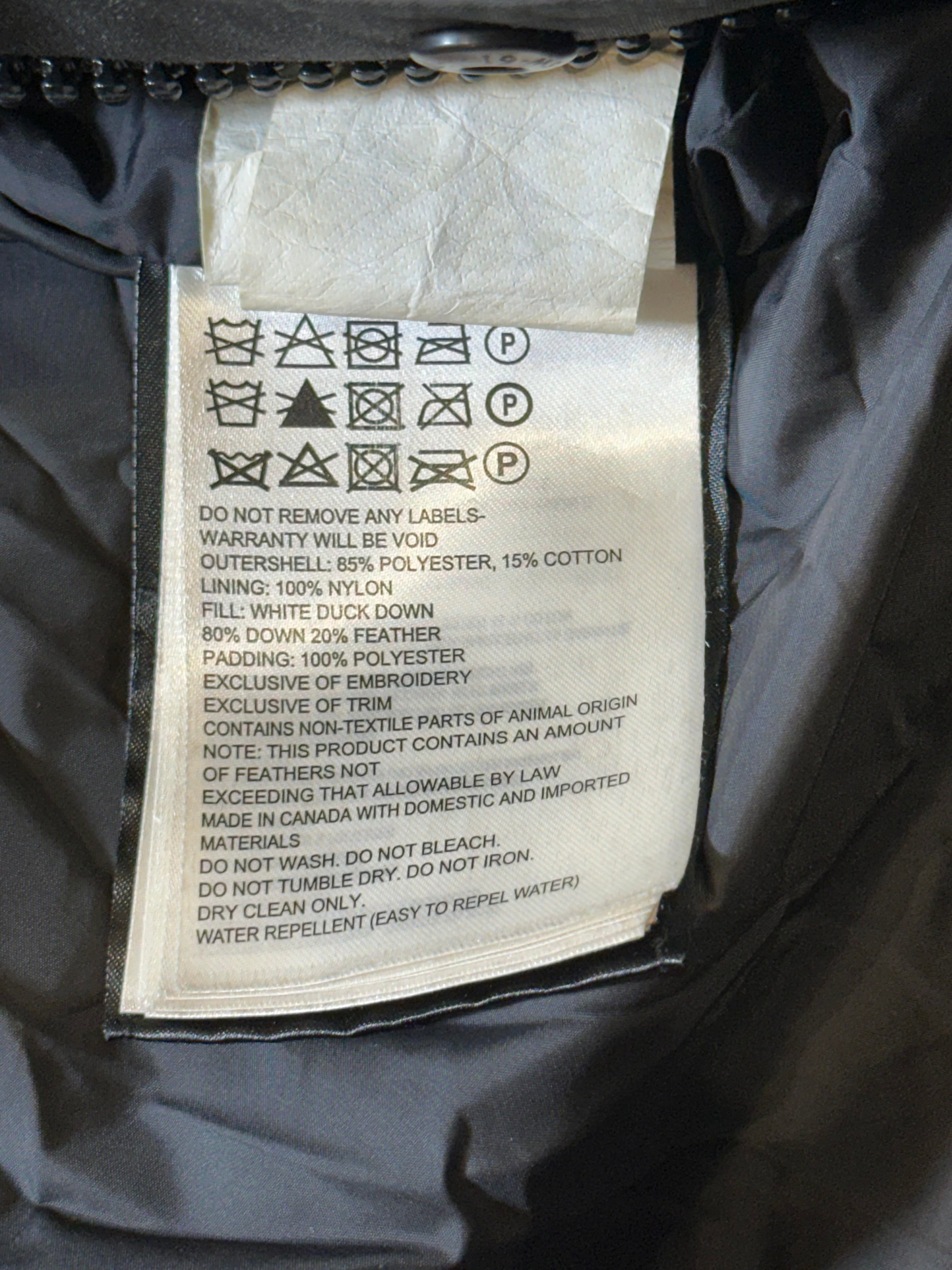 Canada Goose Macmilan Black Parka