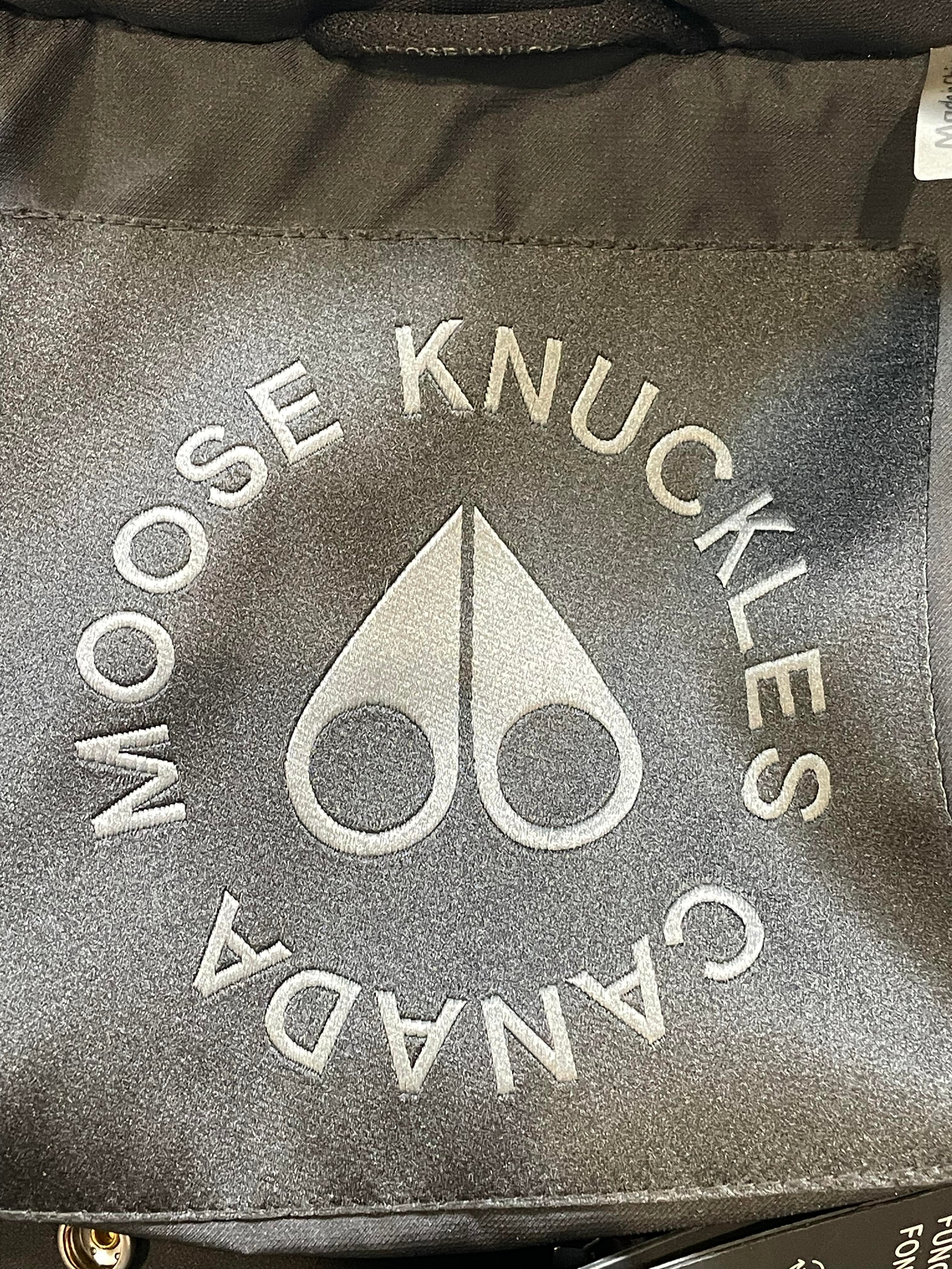 Moose Knuckles 'Black Cloud' Black Puffer Jacket