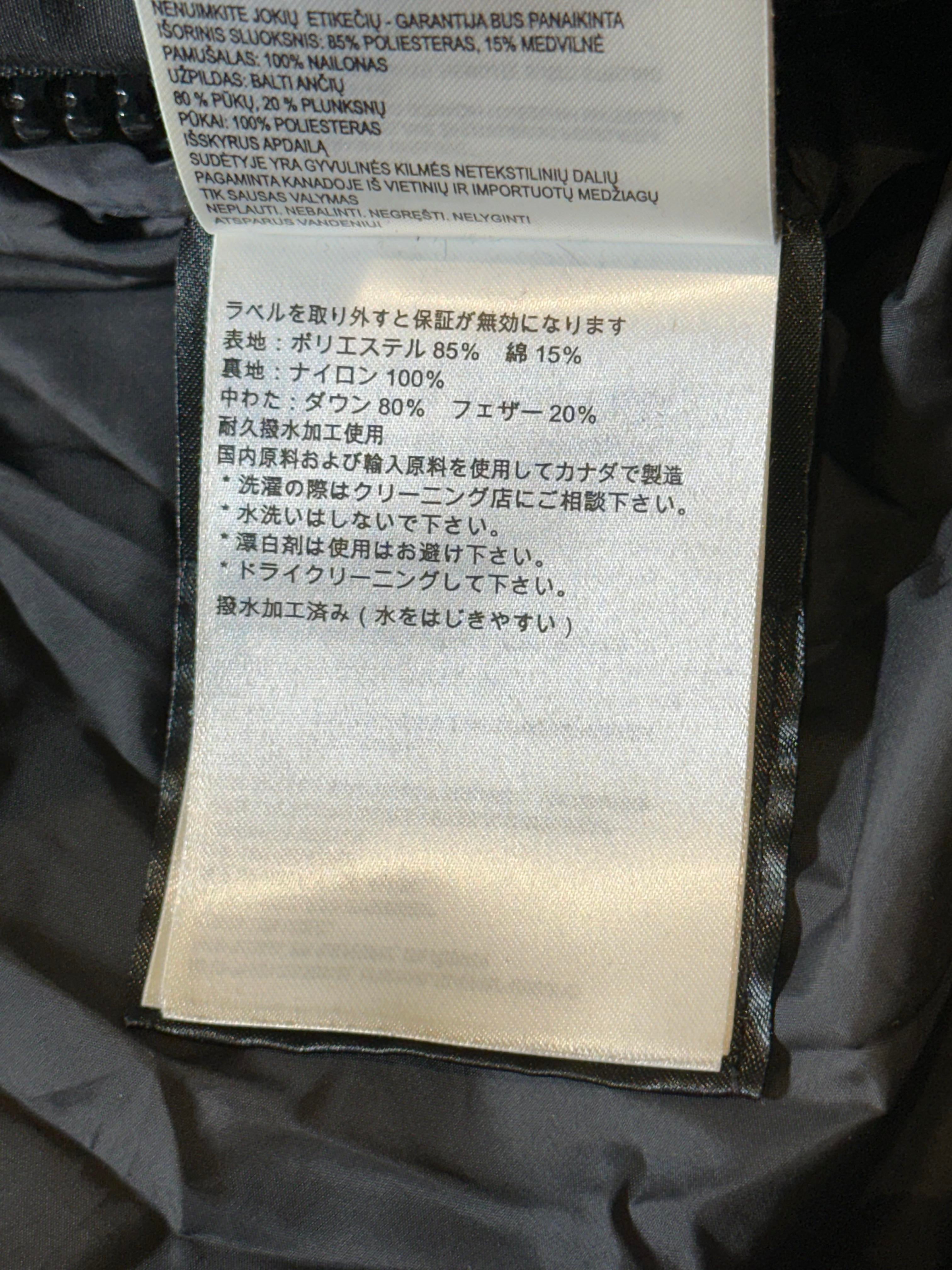 Canada Goose Macmilan Black Parka