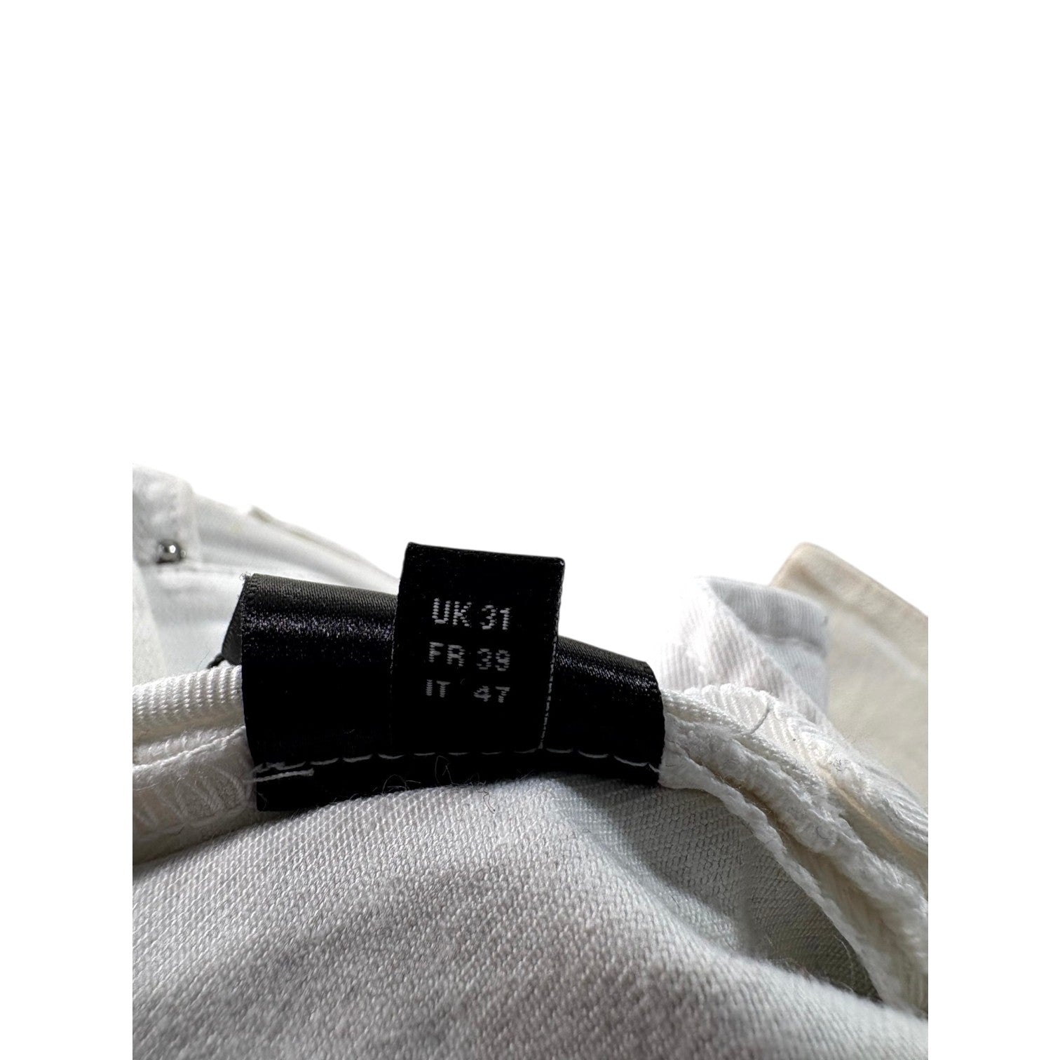 Amiri Stripe White & Black Jeans
