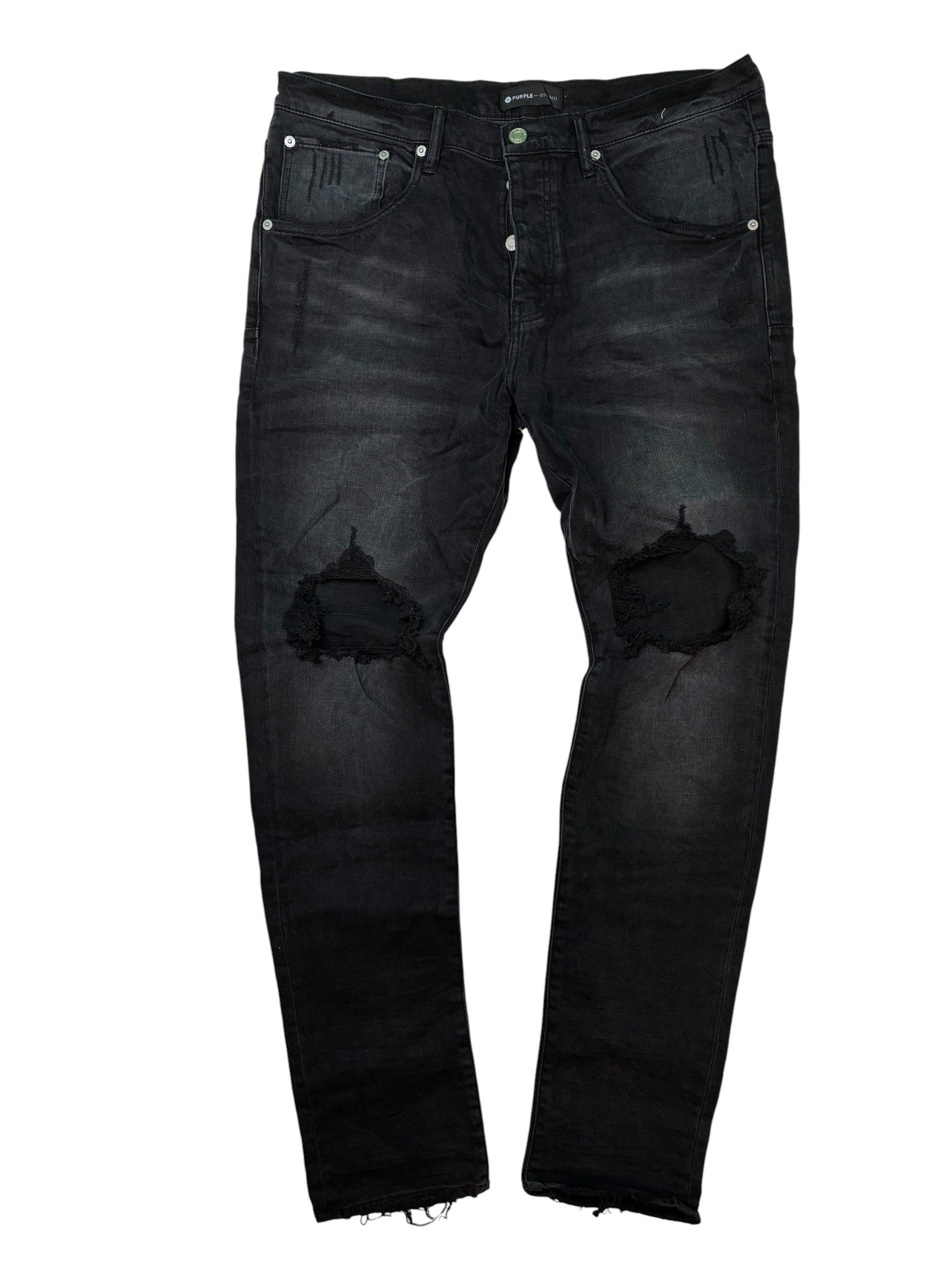 Purple Brand Black Jeans