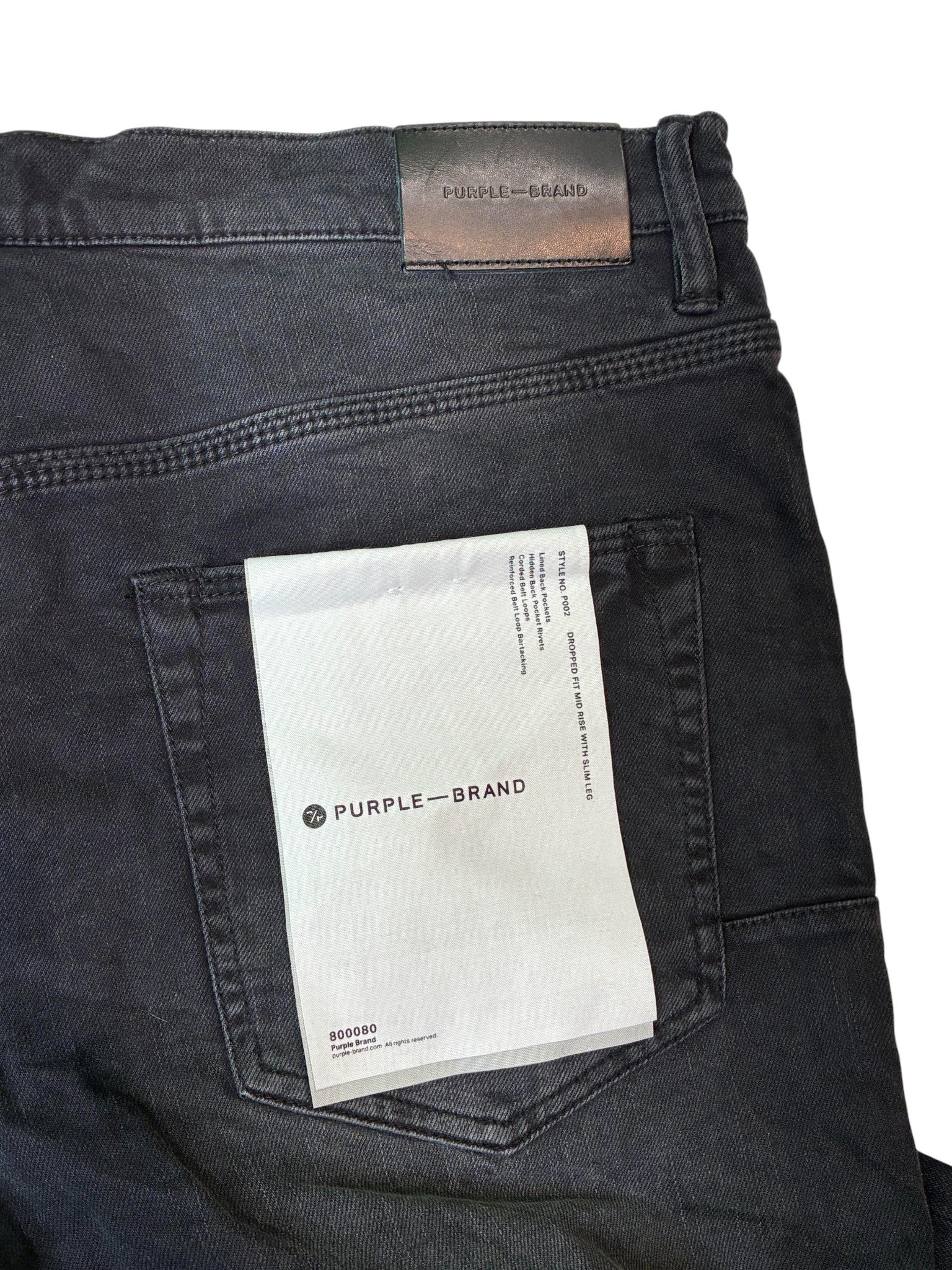Purple Brand Black Jeans