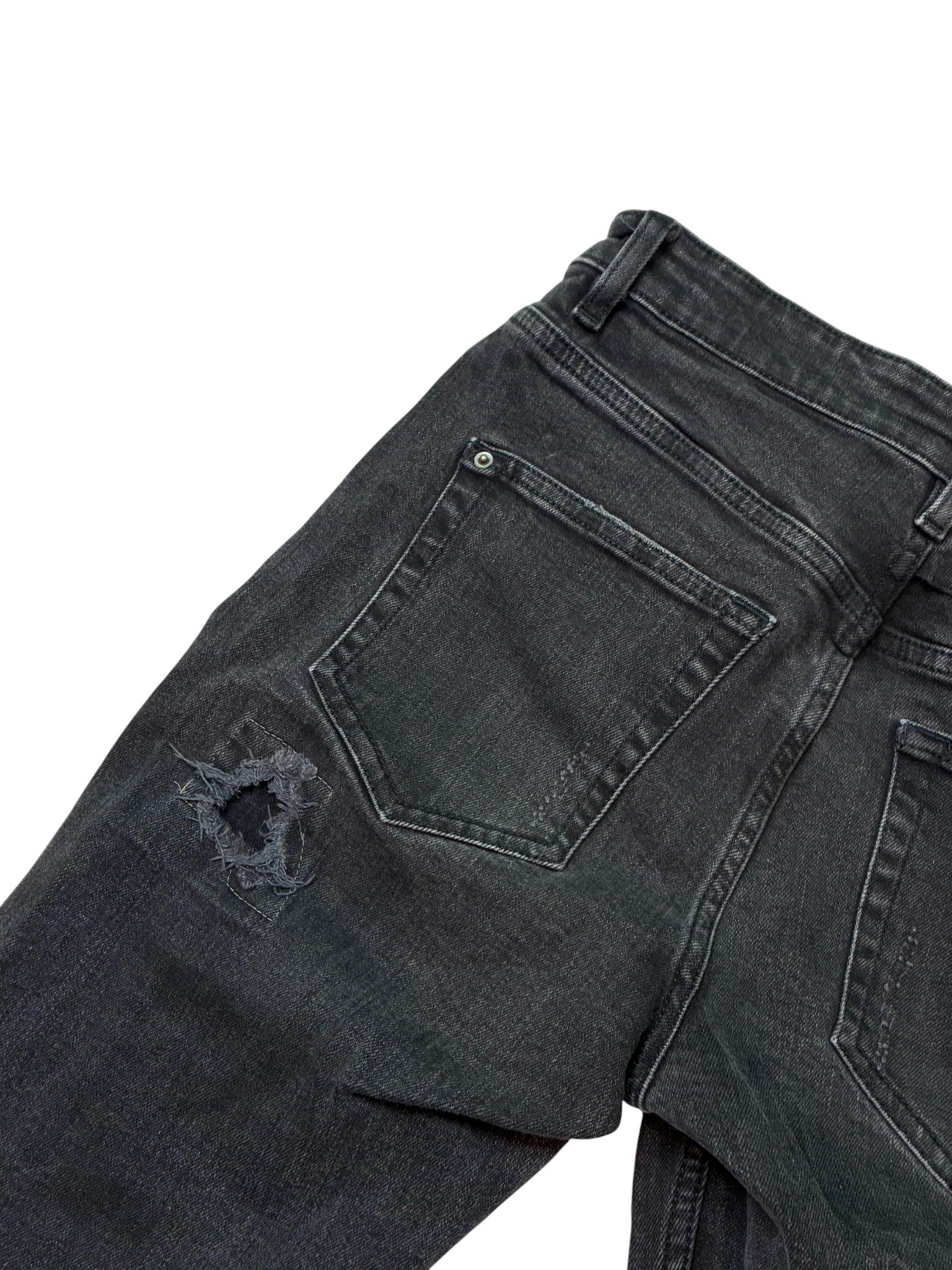 Ksubi Black Wash Ripped Jeans