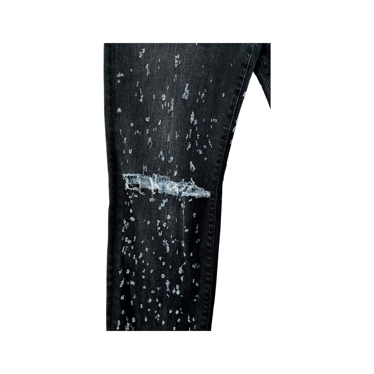 Amiri Wash Shotgun Black & Blue Jeans