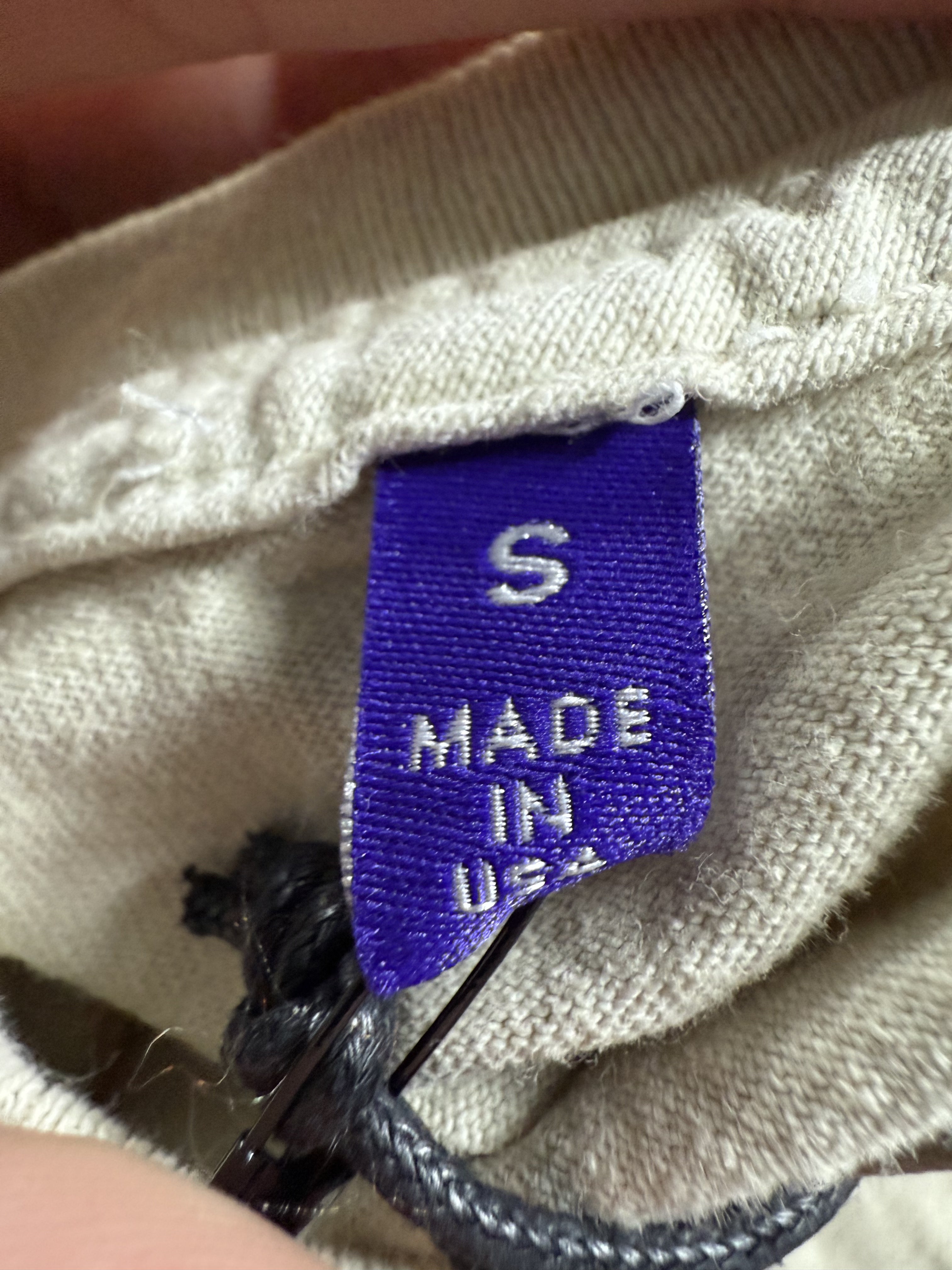 Gallery Dept Protect Yourself ATK Tee Cream Red New Small With Tags