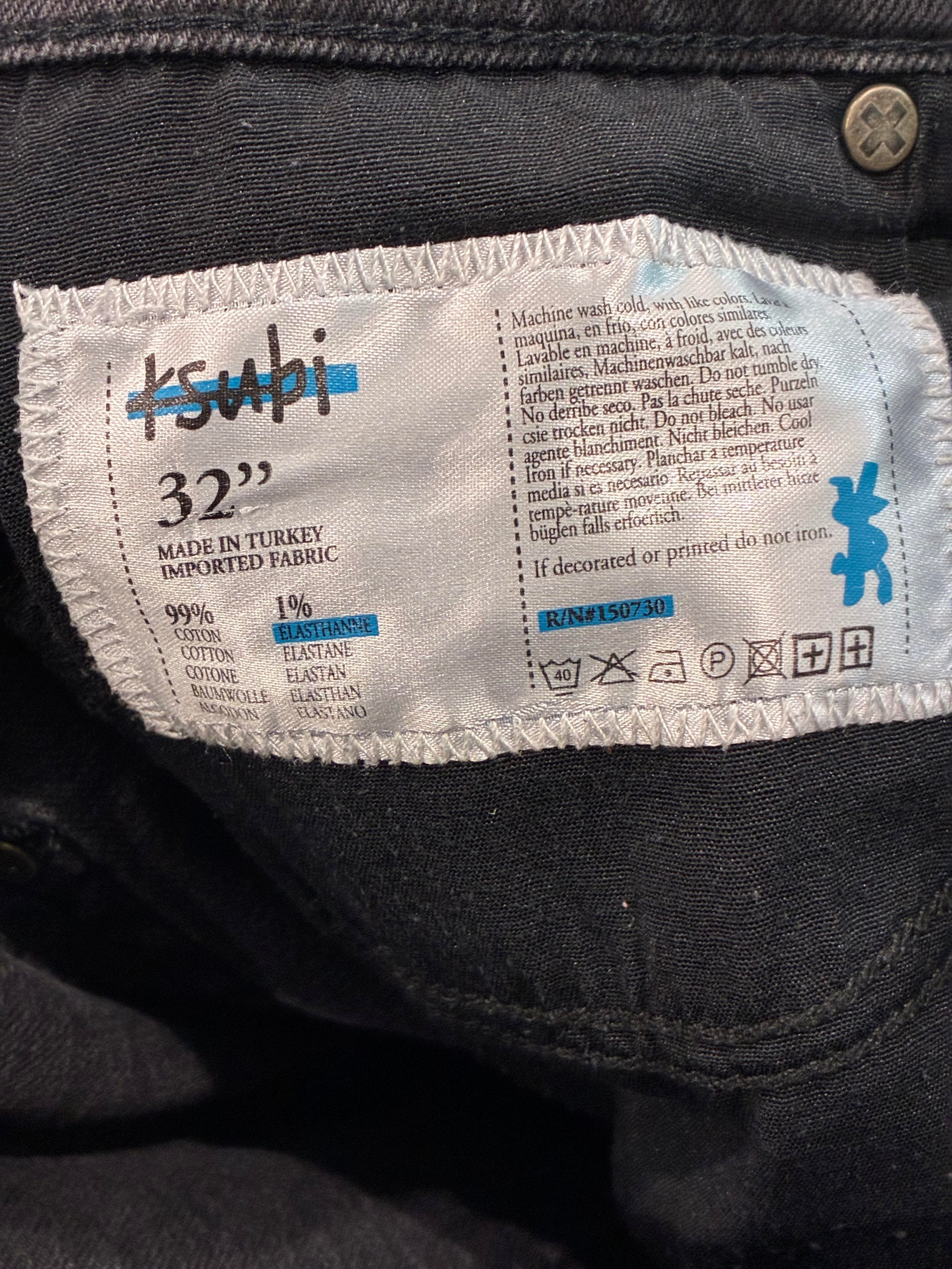 Ksubi Black Ripped Jeans