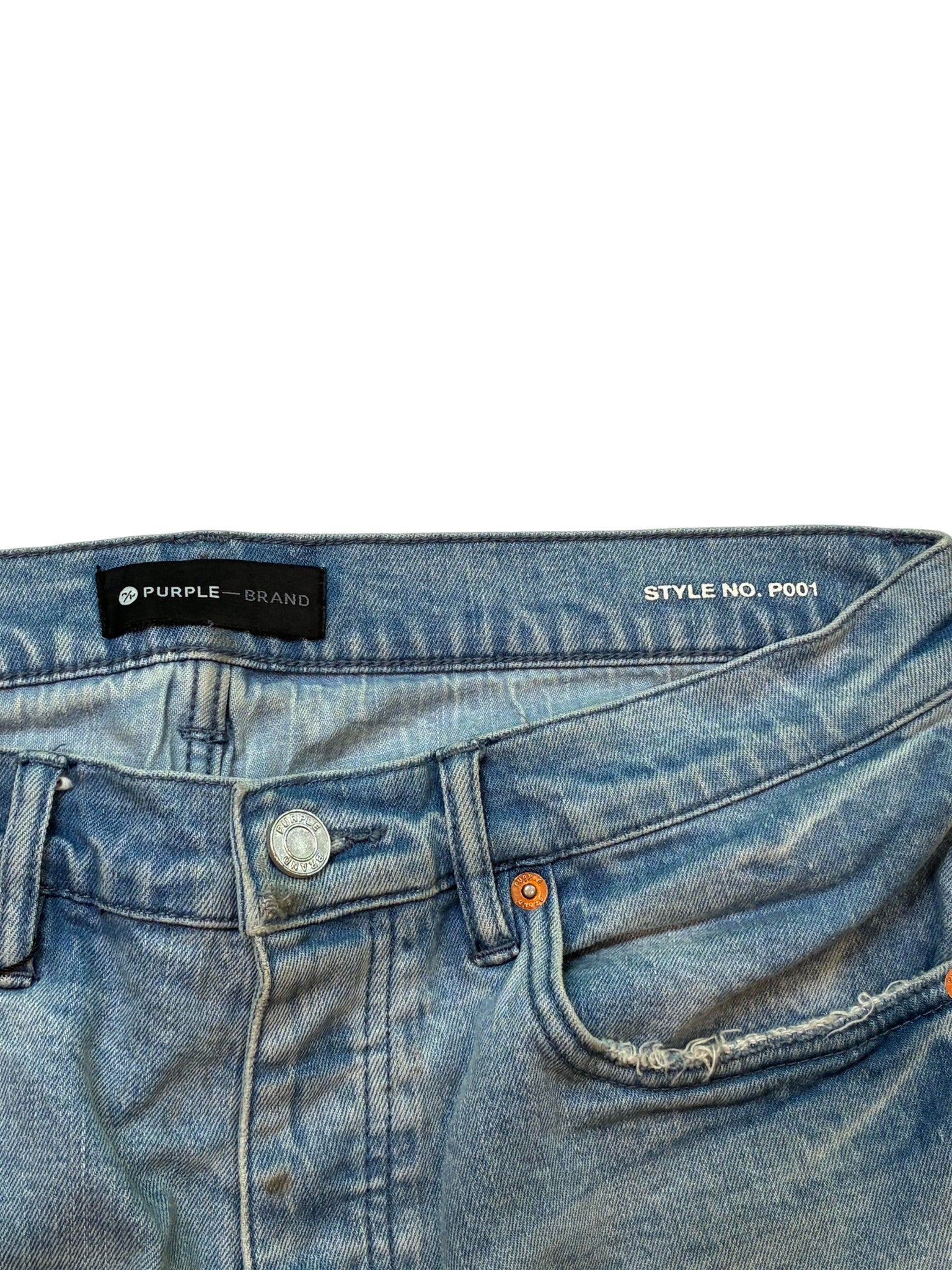 Purple Brand Light Wash Jeans
