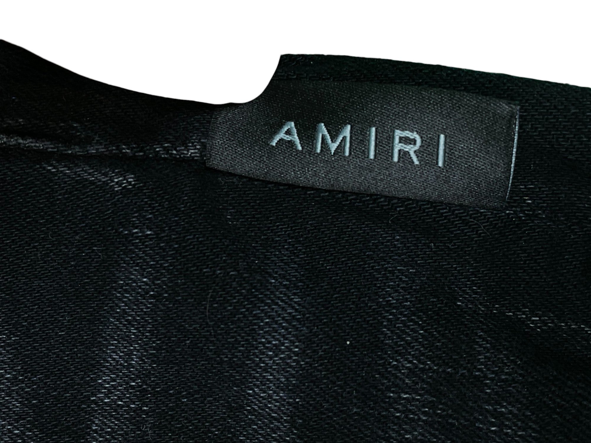 Amiri Thrasher Black Paint Splatter Jeans