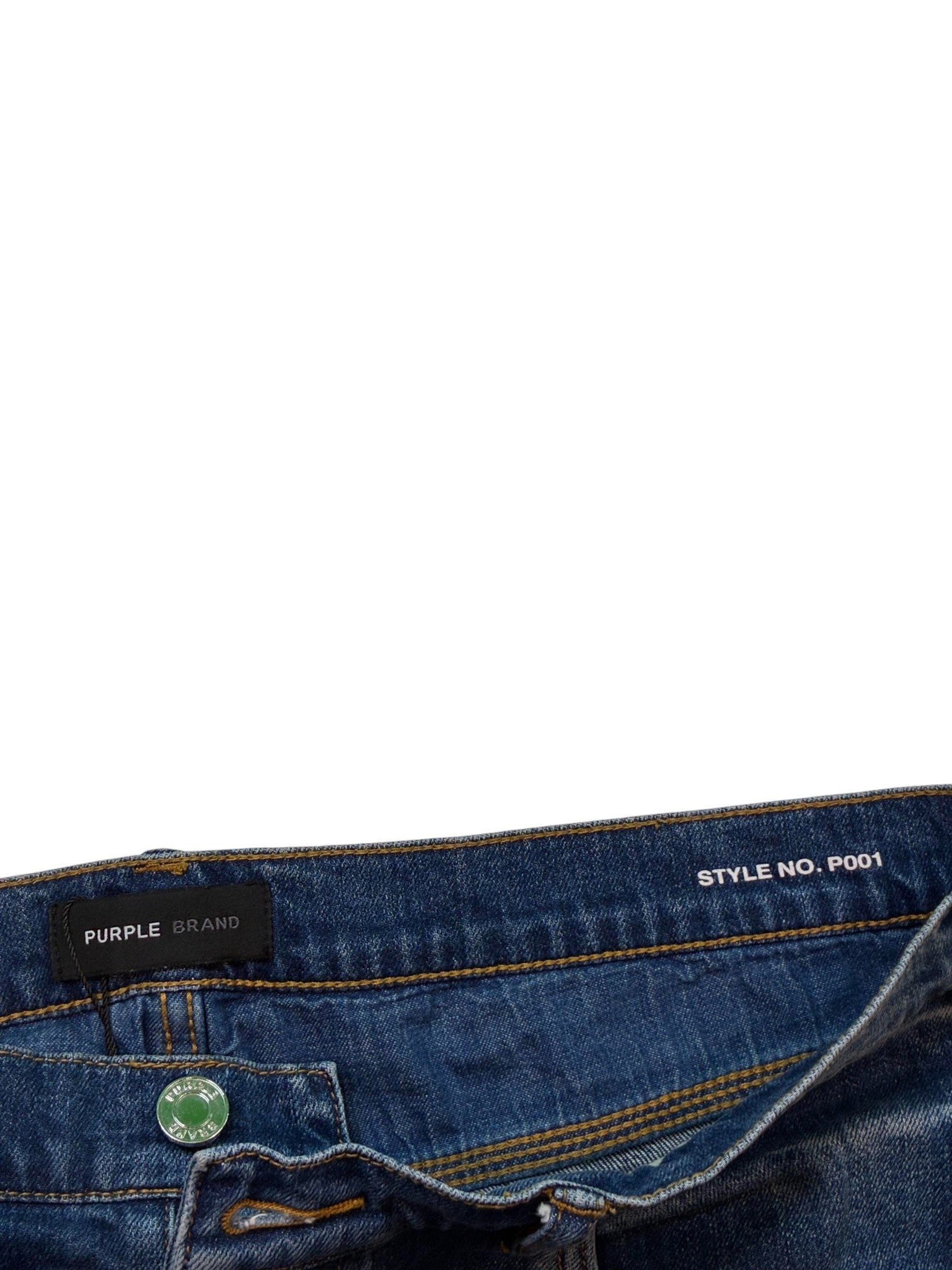 Purple Brand Dark Wash Plain Jeans