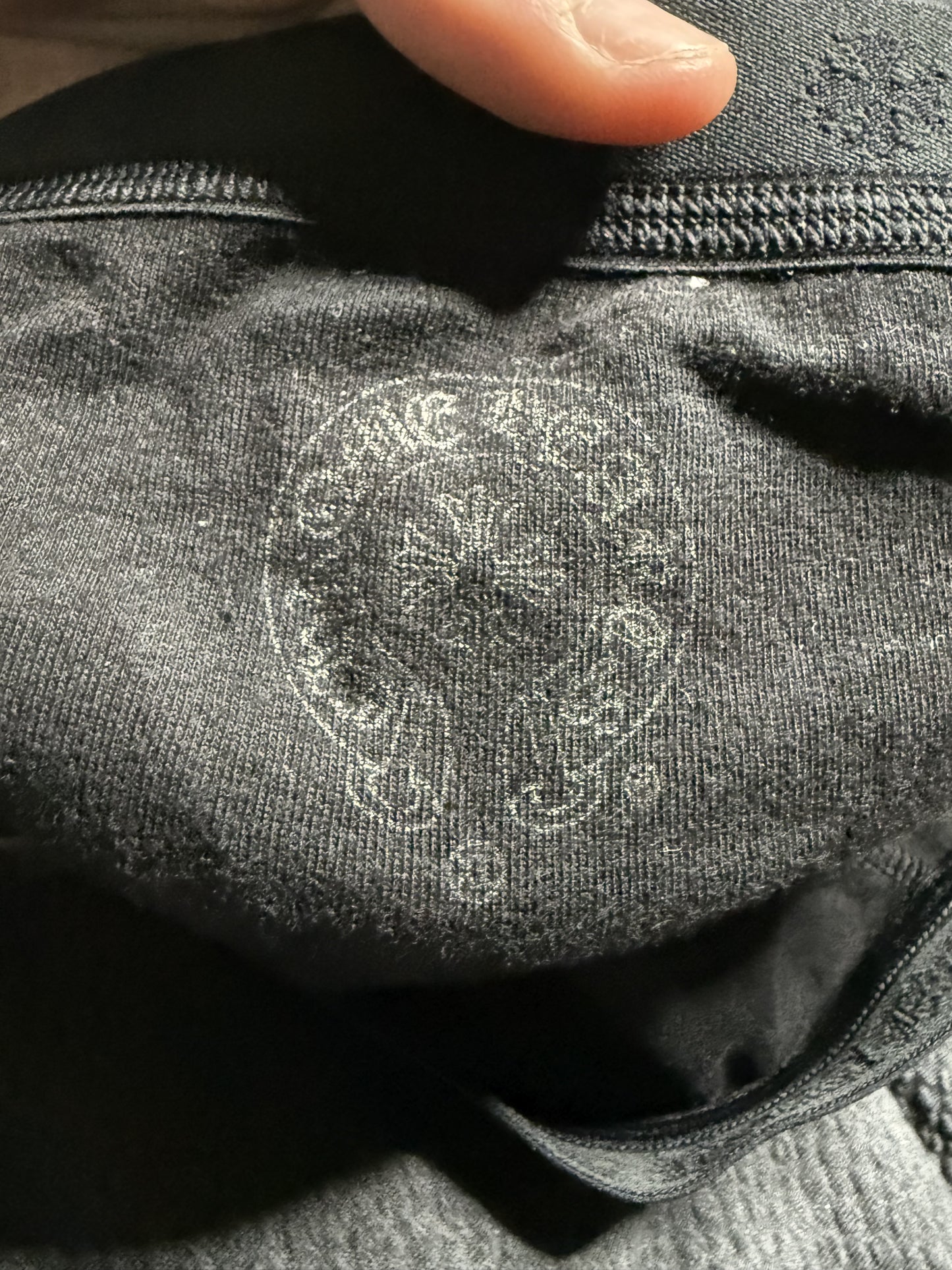 Chrome Hearts Biker Shorts Black Rolling Stones Blue XL New