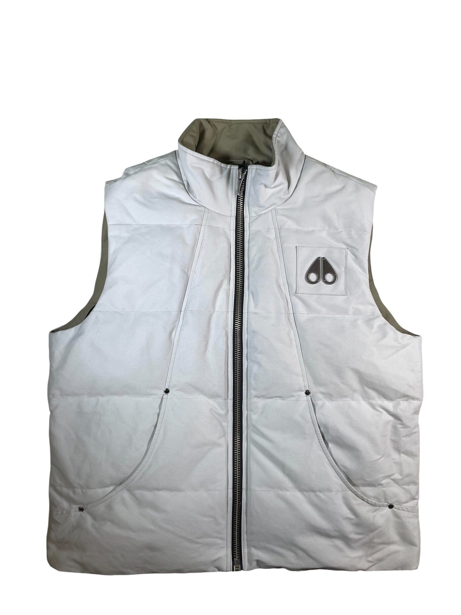 Moose Knuckles Montreal Stone Grey Vest