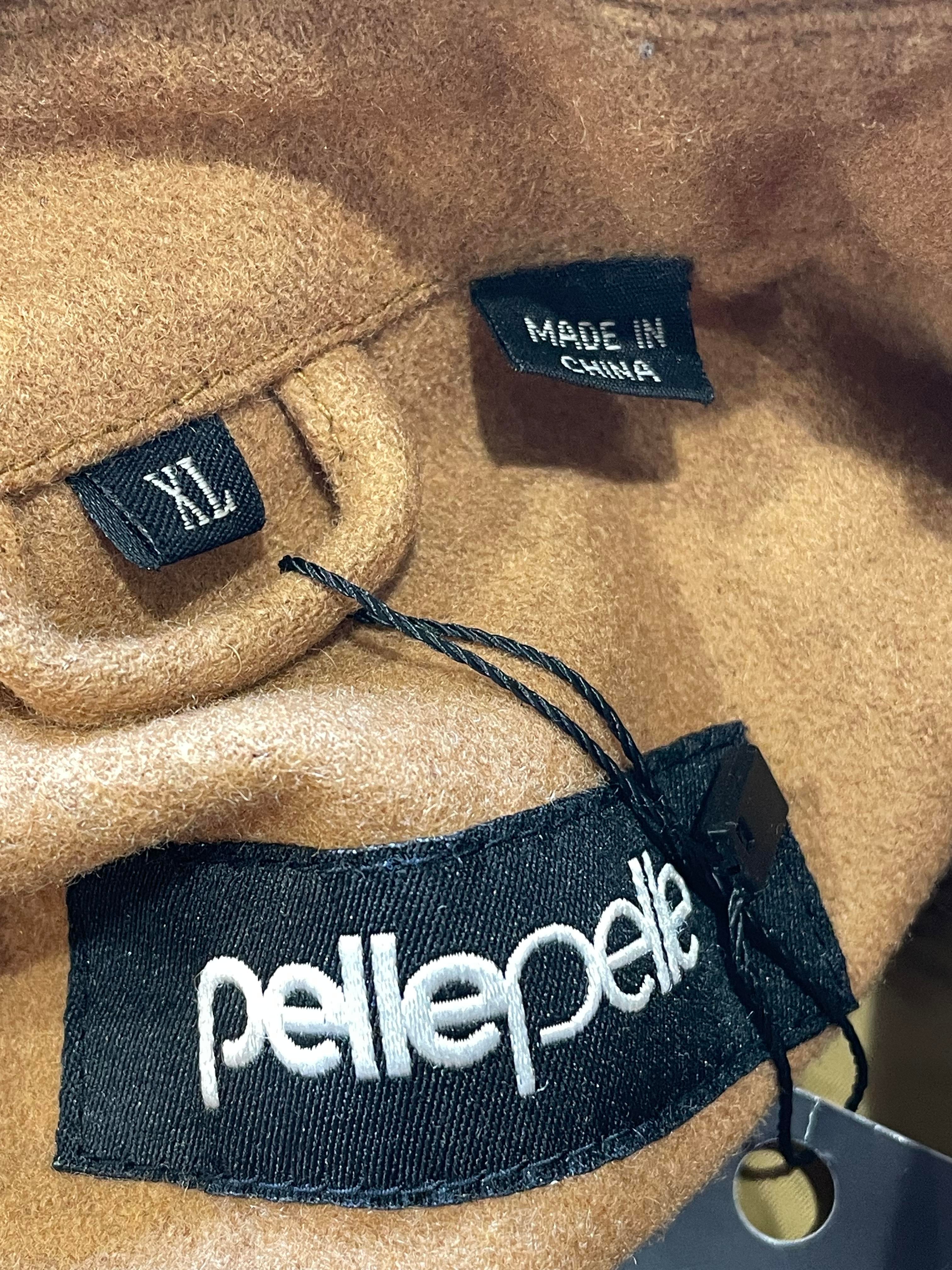 Pelle Pelle Tan Varsity Jacket