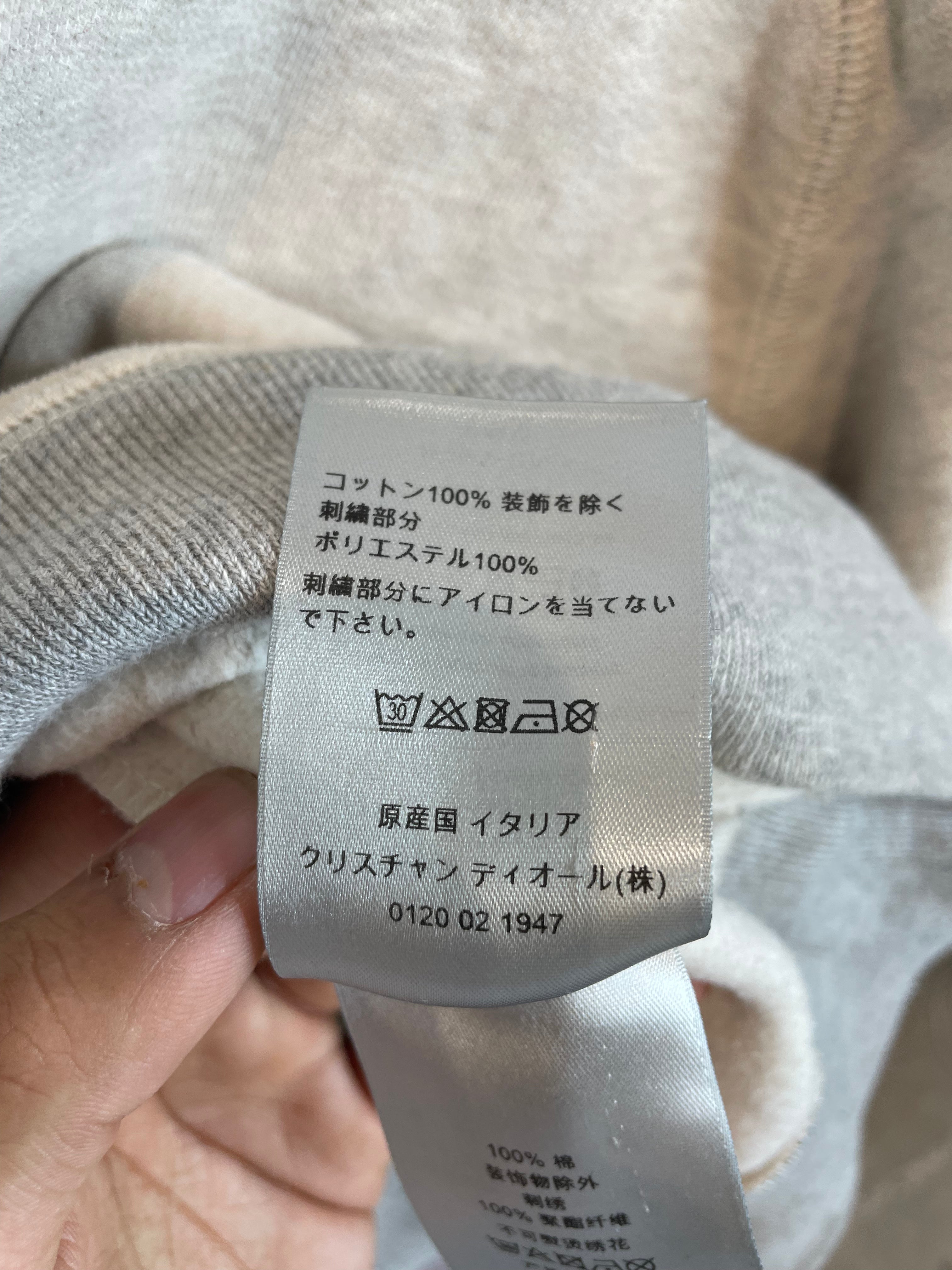 Dior Peter Dolg Crewneck Grey Used Large