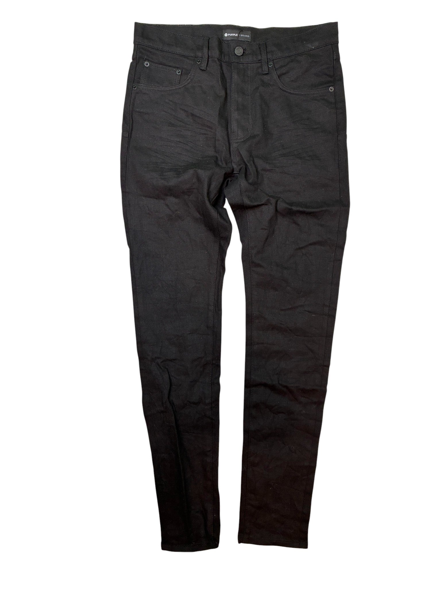 Purple Brand Black Plain Jeans