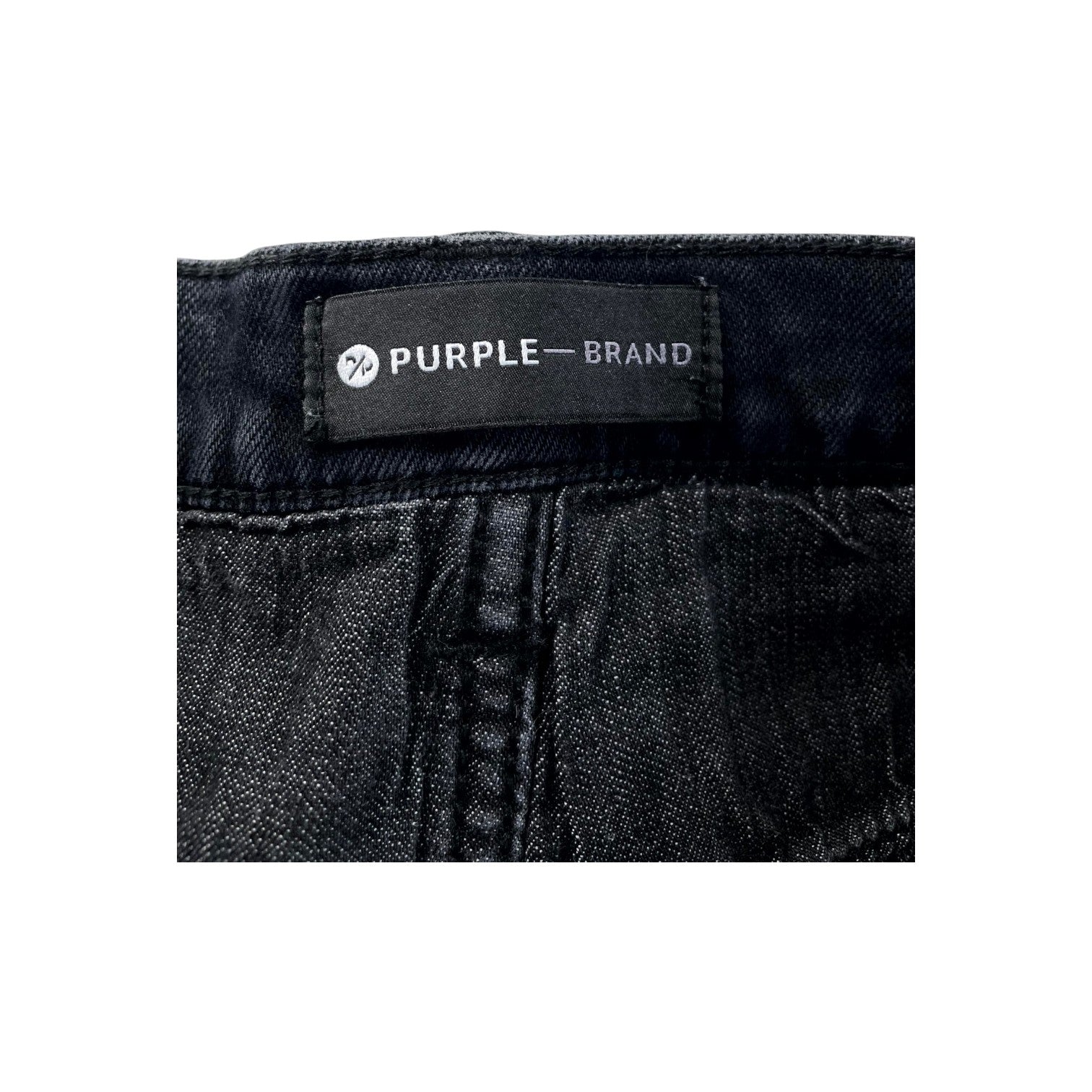 Purple Black Jeans