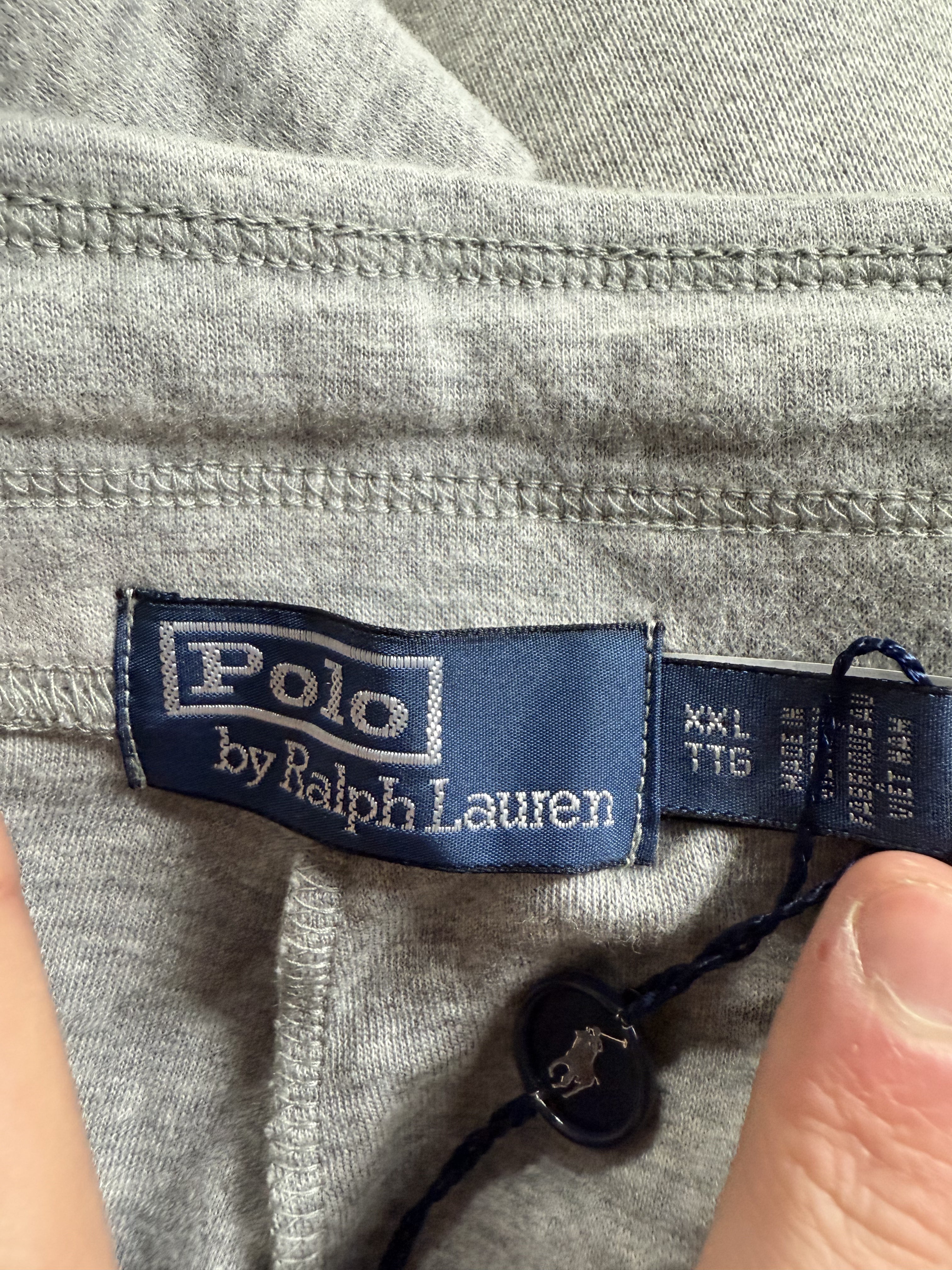 Polo Sweats Velour Grey New XXL With Tags