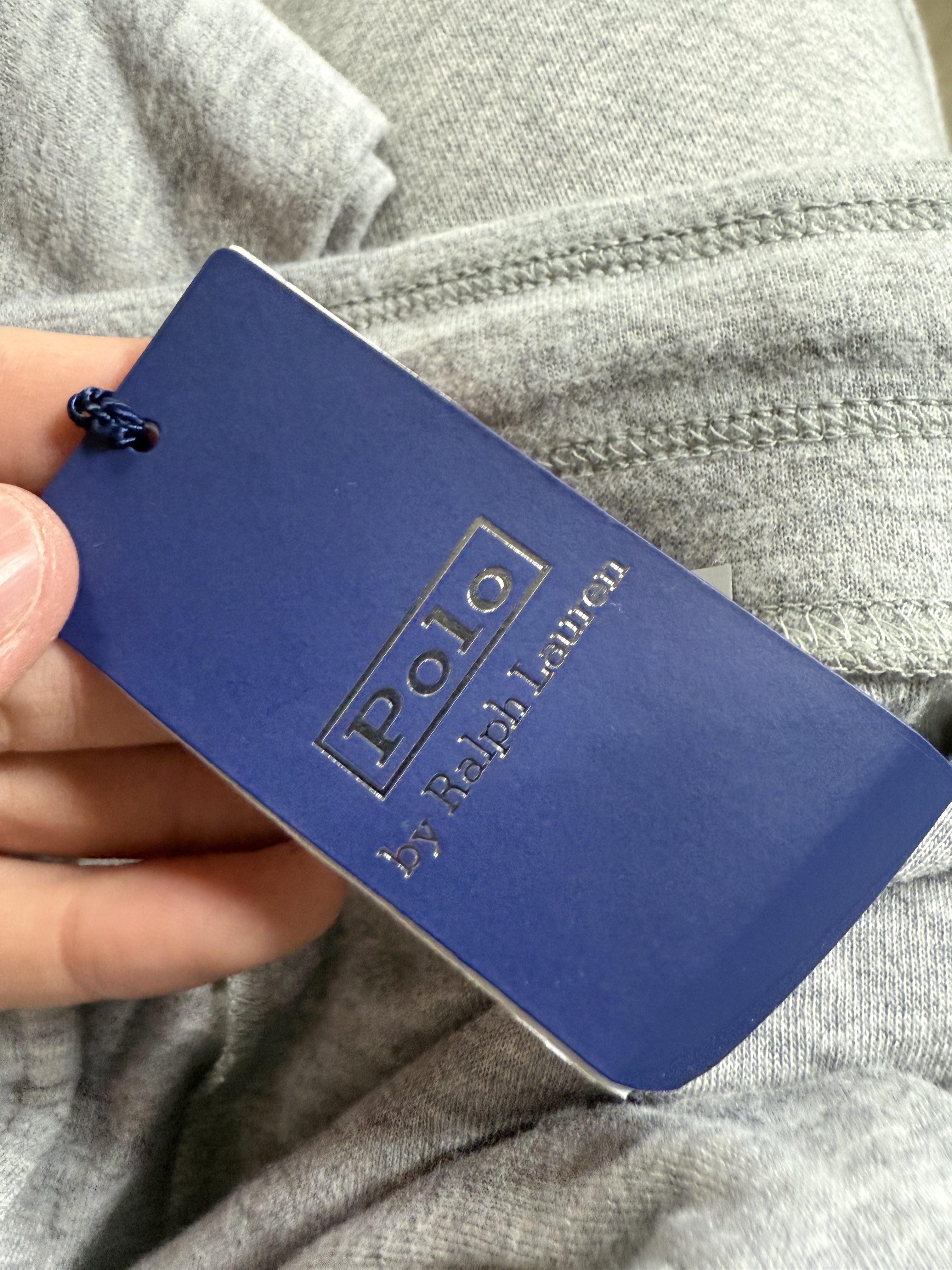 Polo Sweats Velour Grey New XXL With Tags