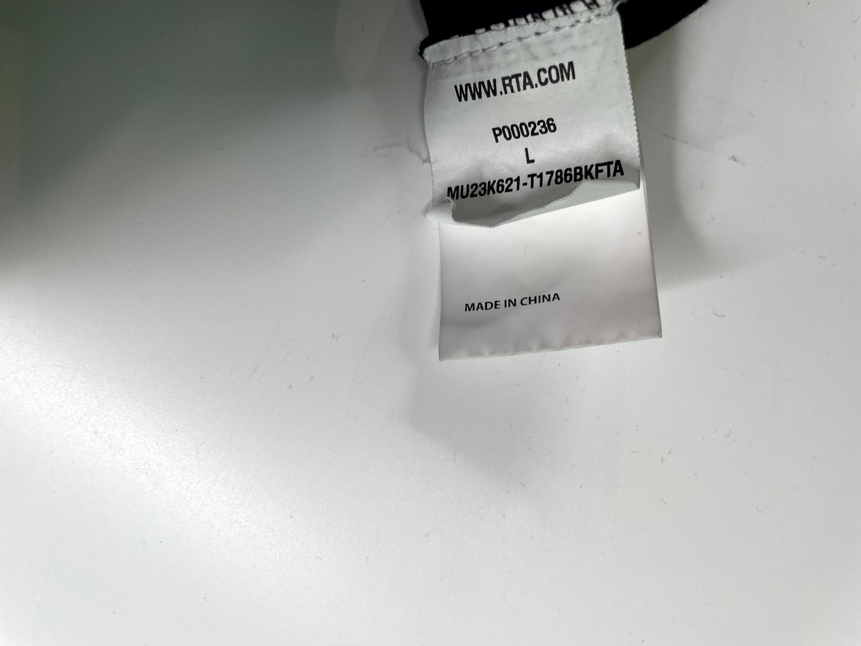 RTA Logo Black & White Tee