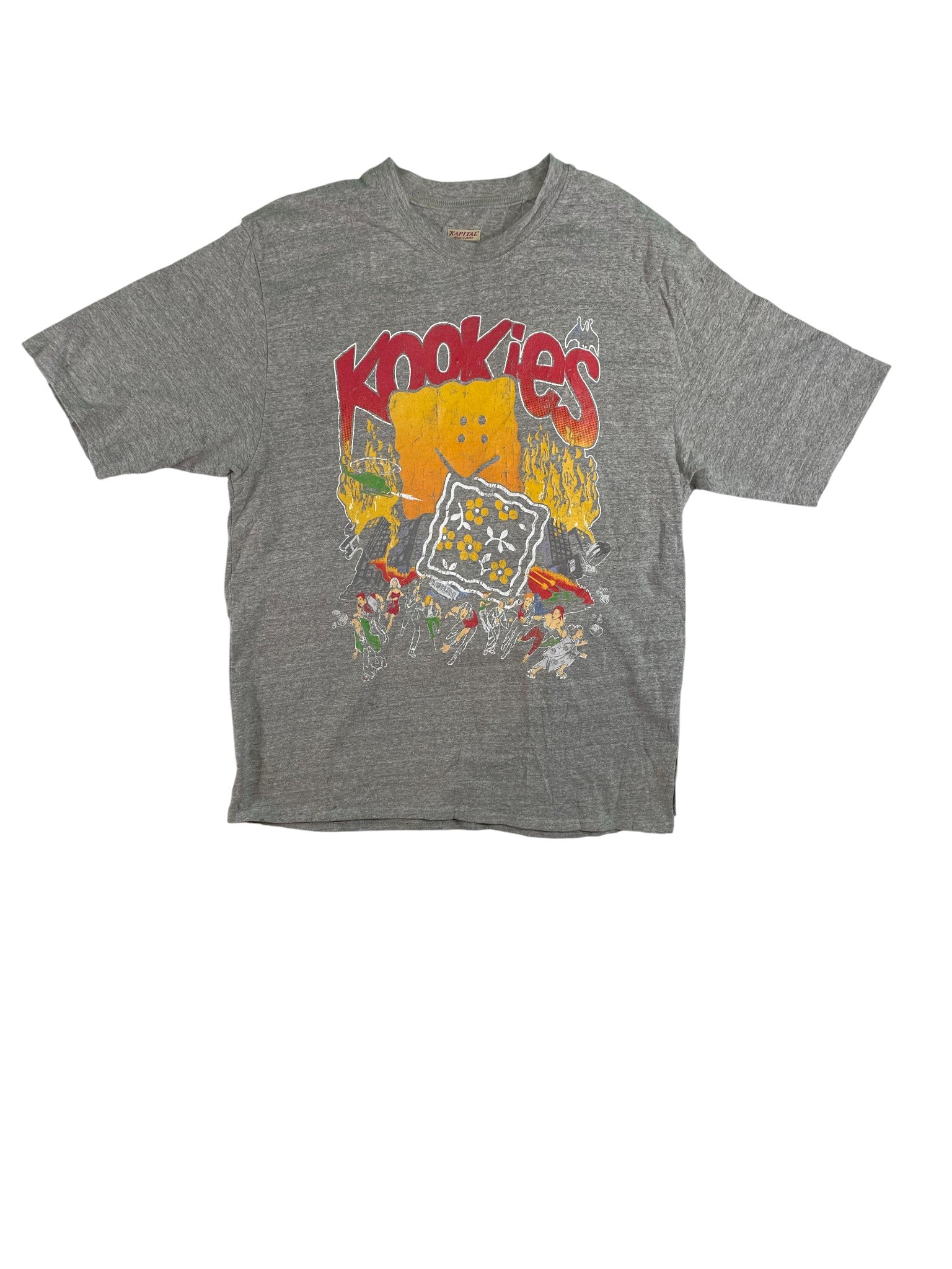 Kapital 'Kookies' Grey Tee