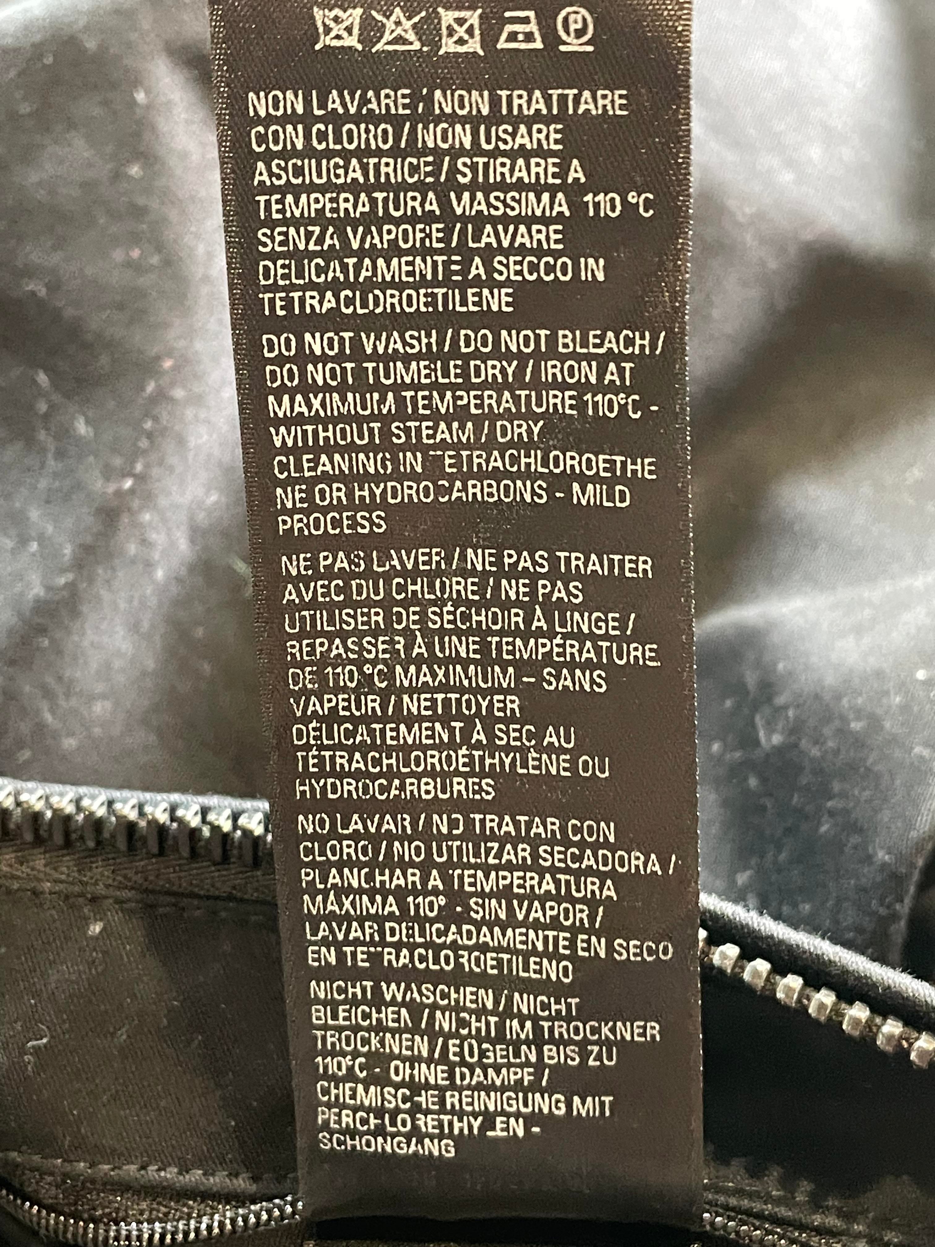 Balenciaga Cotton Shell Black Jacket
