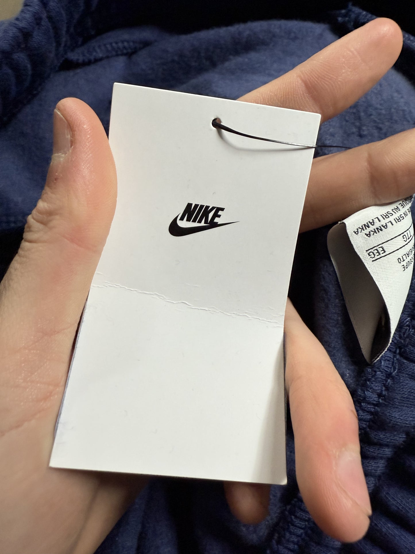Nike Classic Logo Sweats Navy New XXL With Tags