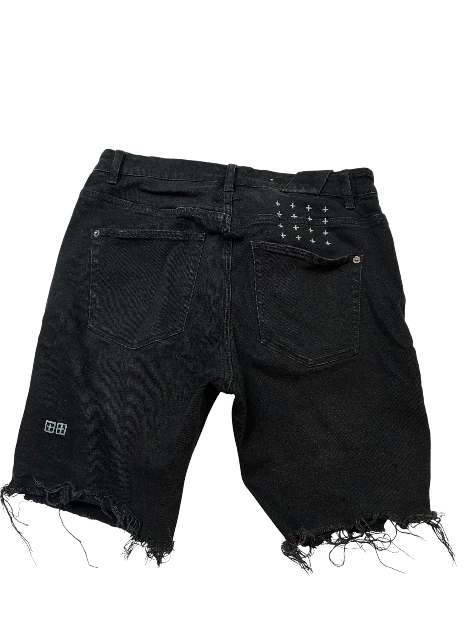 Ksubi Jeans Black Shorts