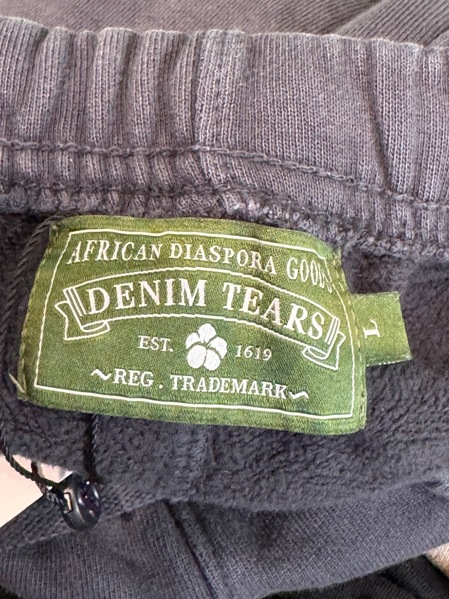 Denim Tears Grey & Yellow Sweats
