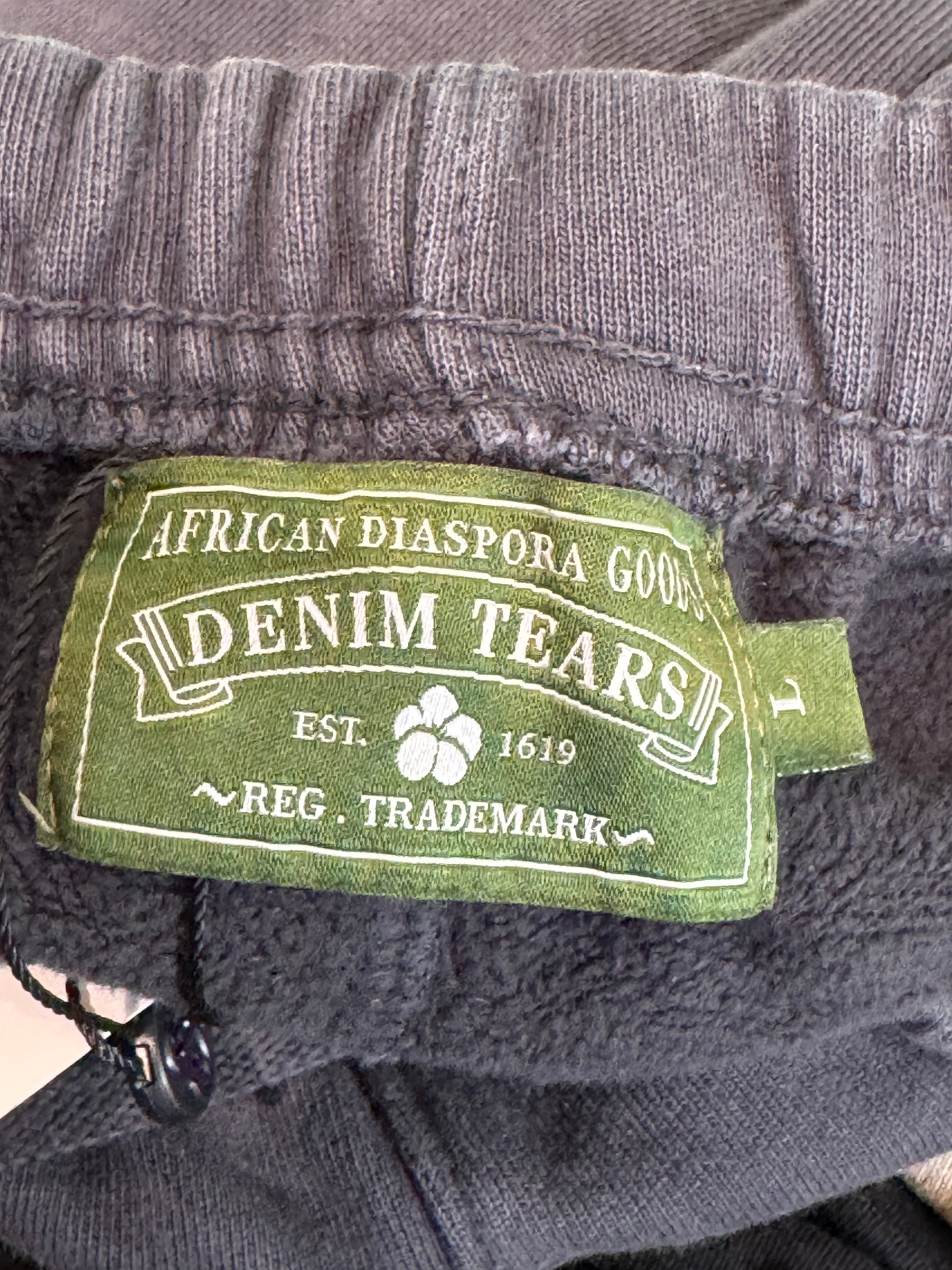 Denim Tears Grey & Yellow Sweats