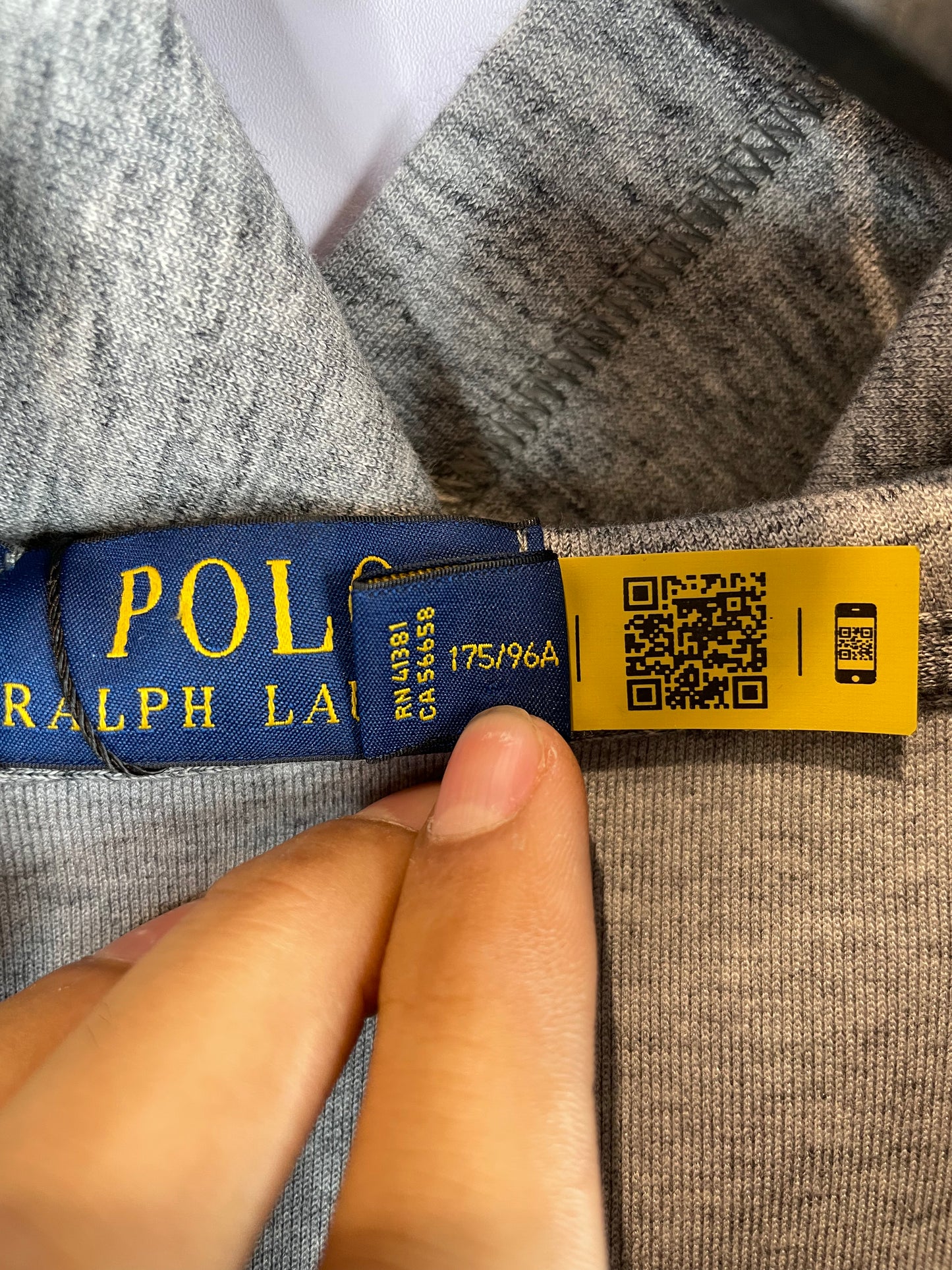 Polo Ralph Lauren Zip Up Grey New Large