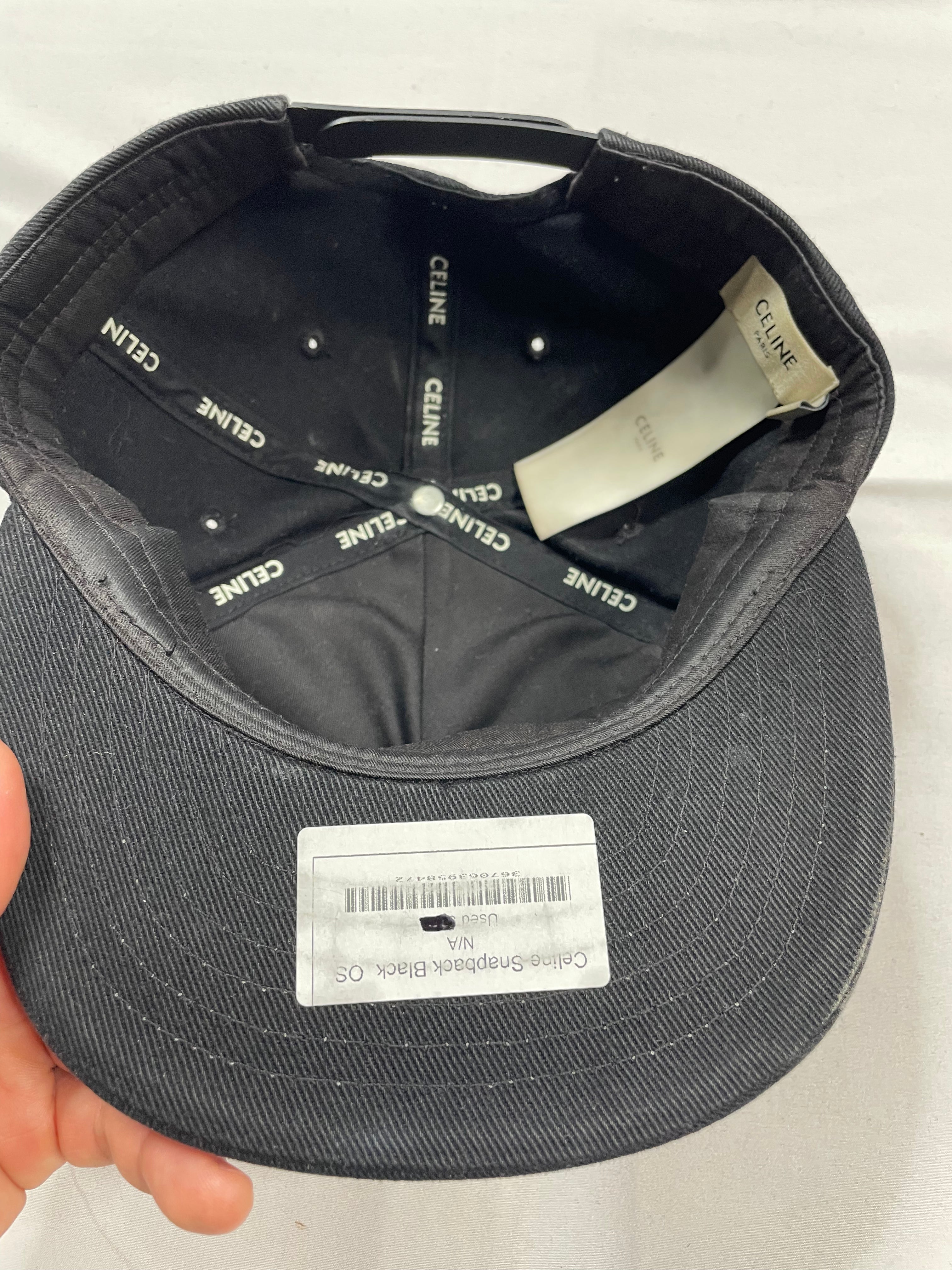 Celine Snapback Black Hats