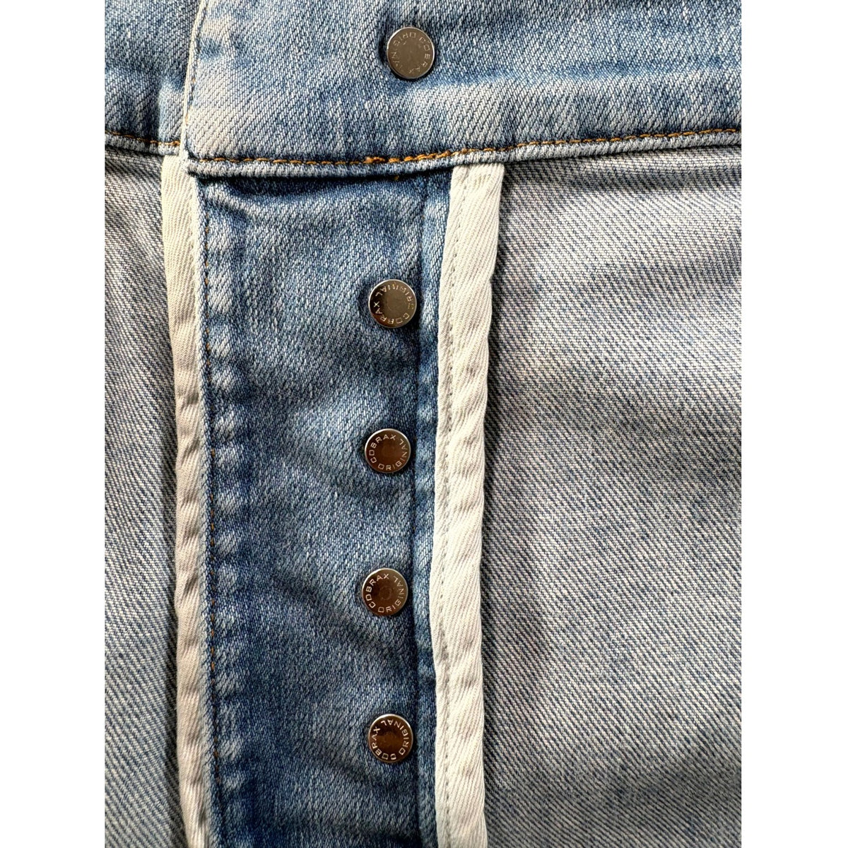Amiri MA Paint Drip Light Wash Jeans