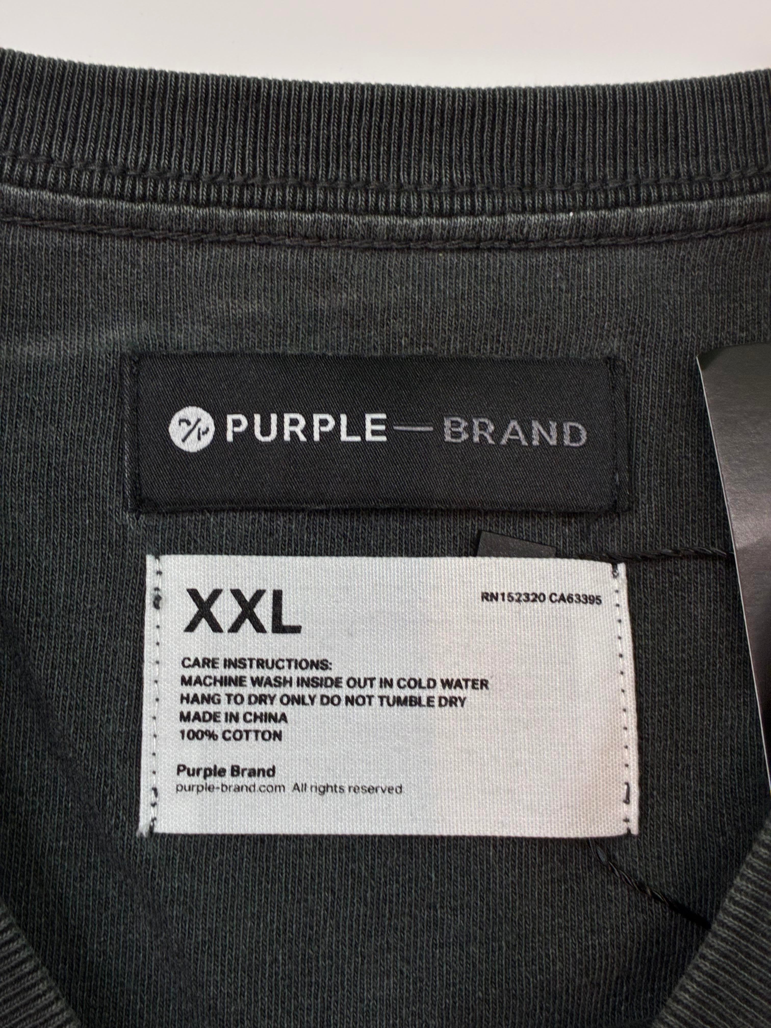 Purple Brand X Logo Tee