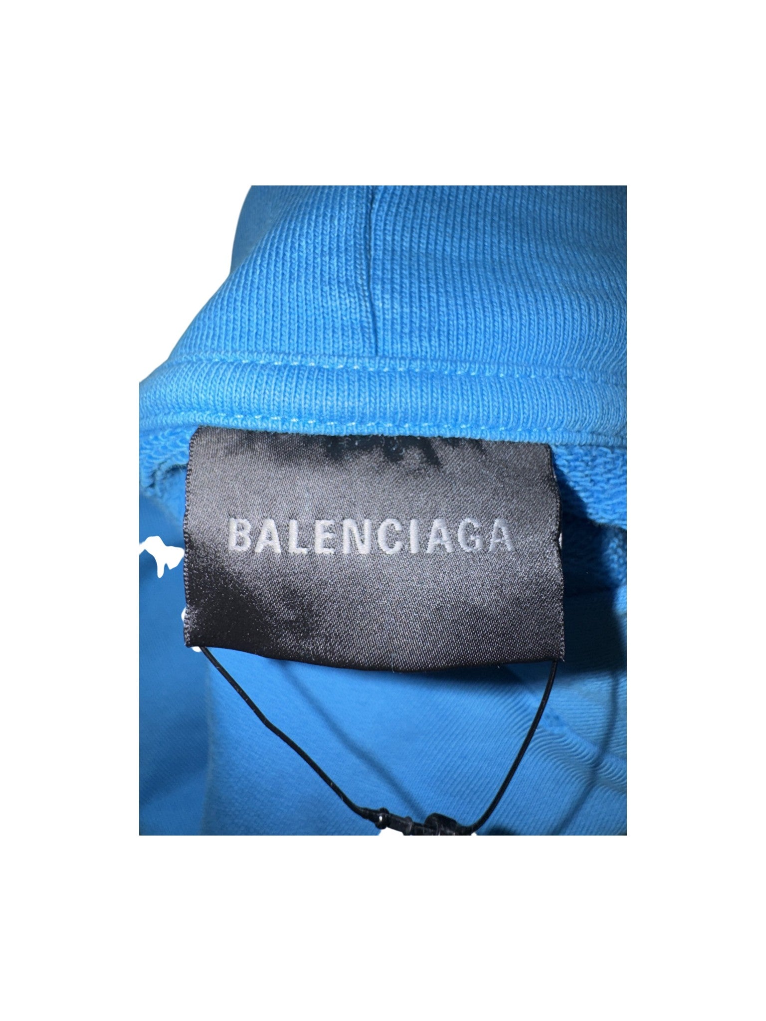 Balenciaga Pepsi Logo Azure Hoodie