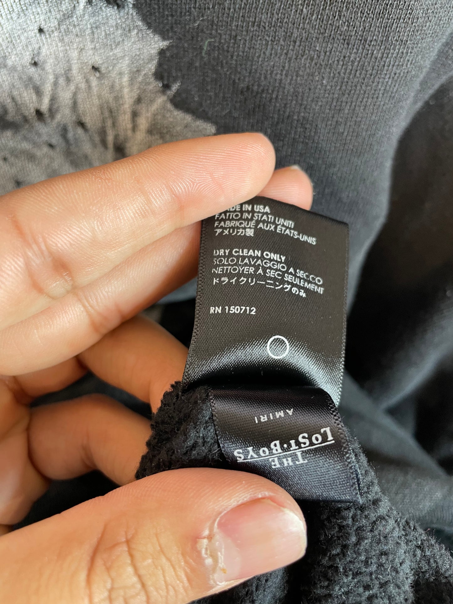 Amiri Lost Boys Crewneck Used Medium