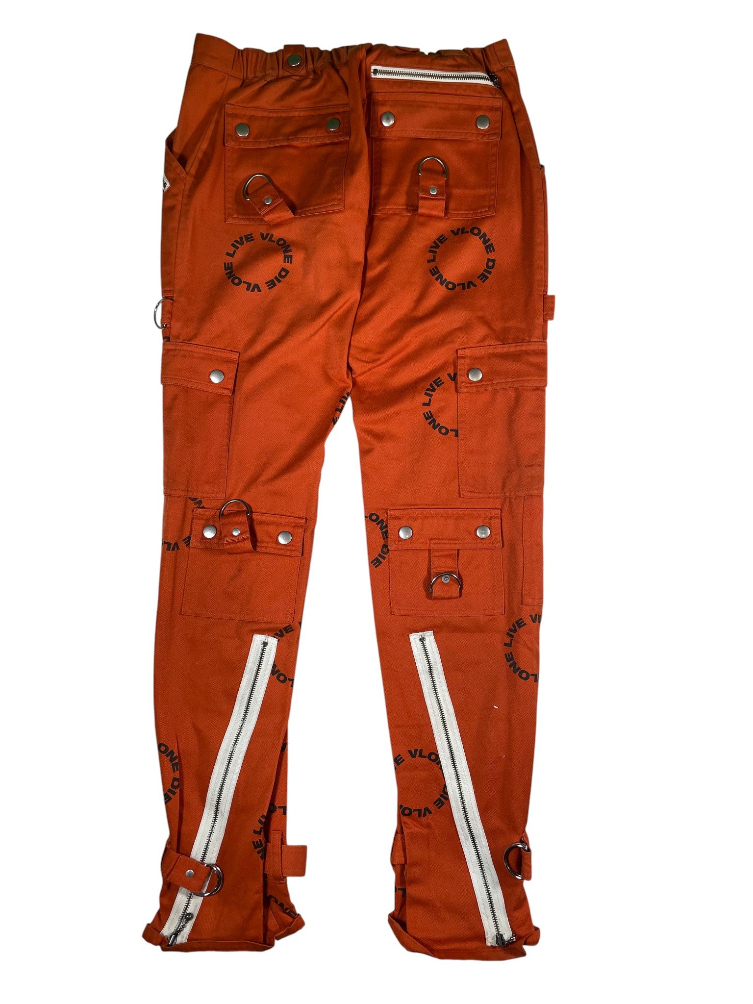 VLONE Orange Cargo Pants