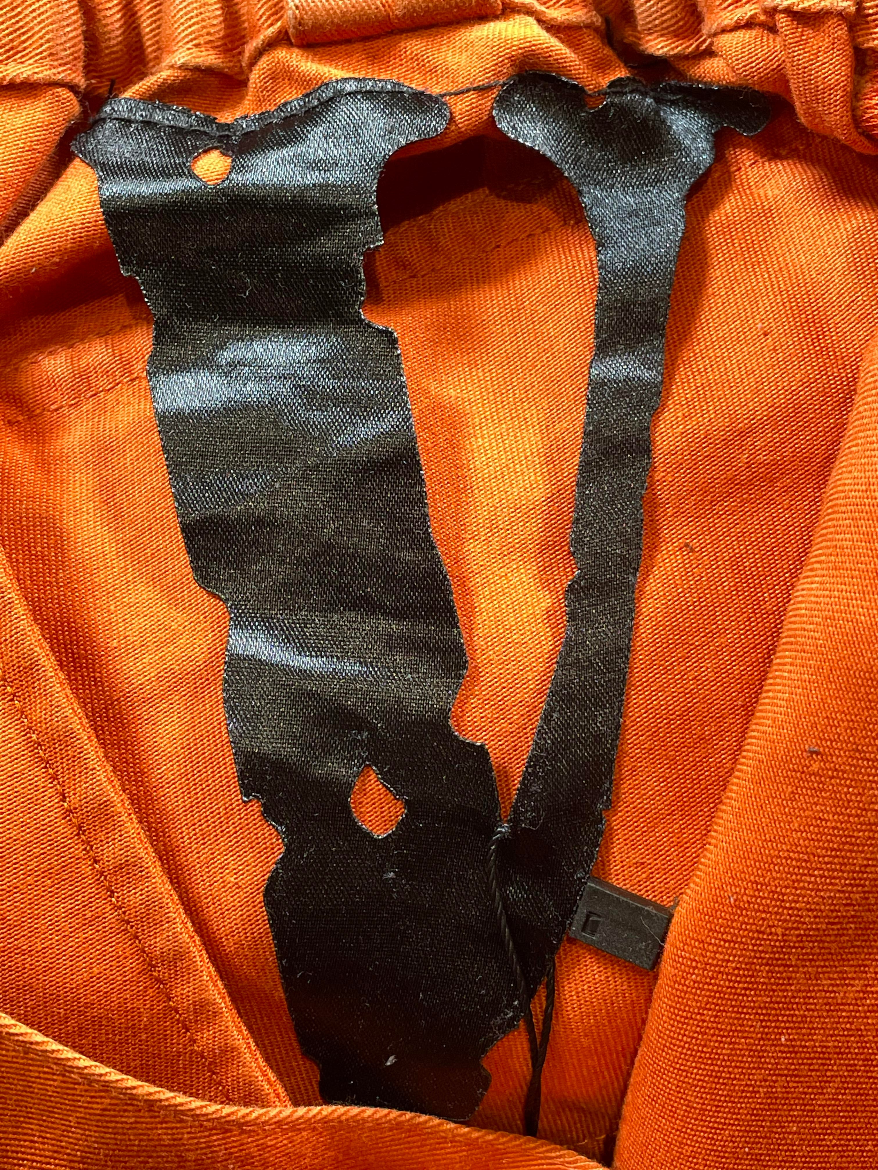 VLONE Orange Cargo Pants