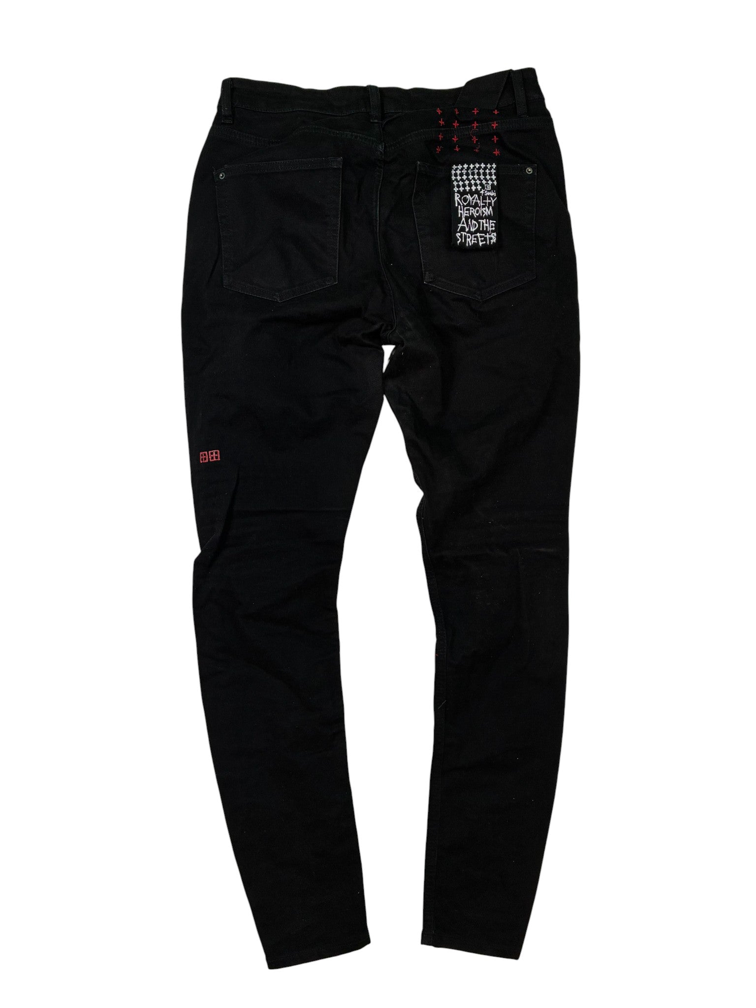 Ksubi Plain Black Jeans