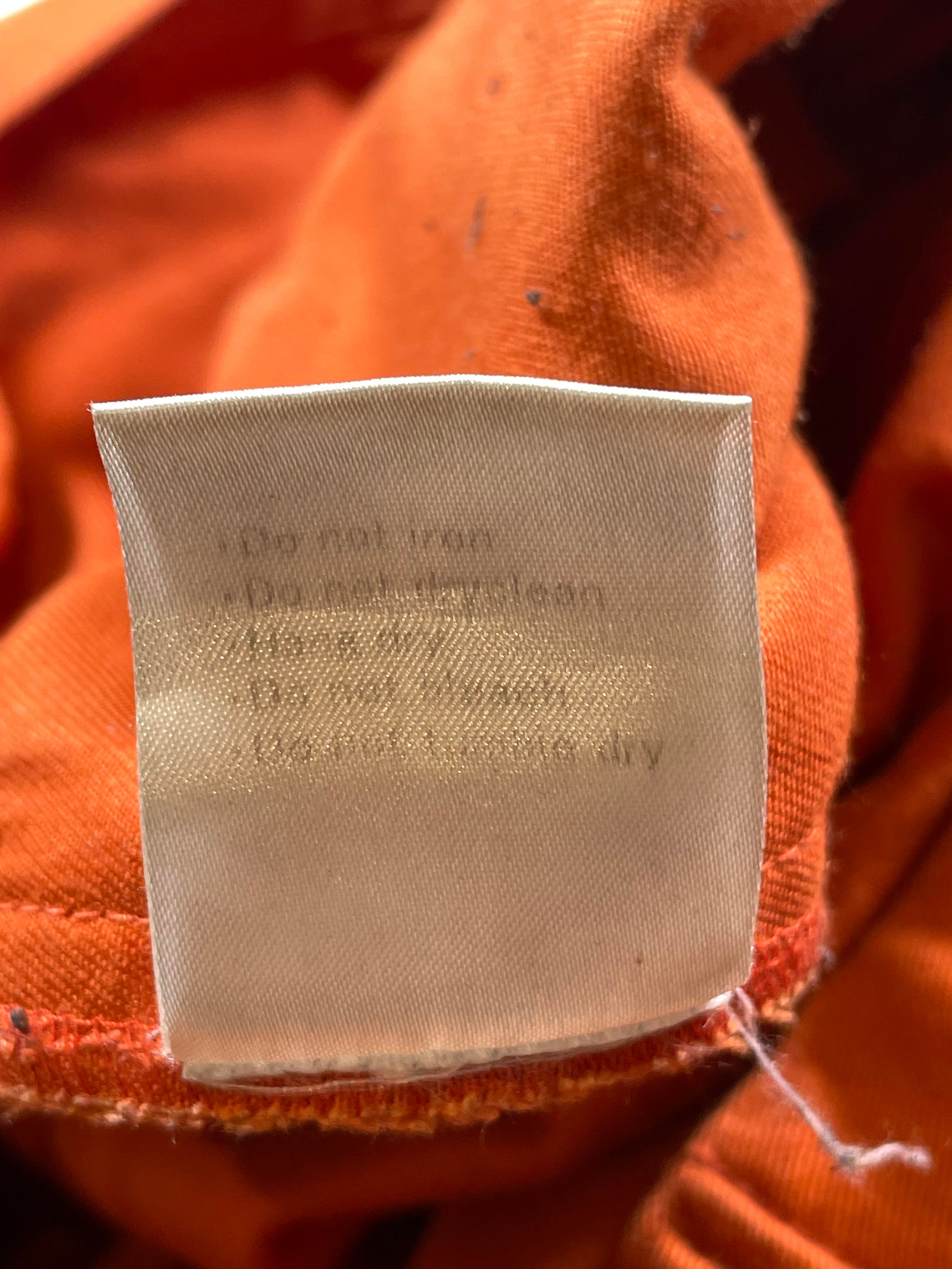 VLONE Orange Cargo Pants