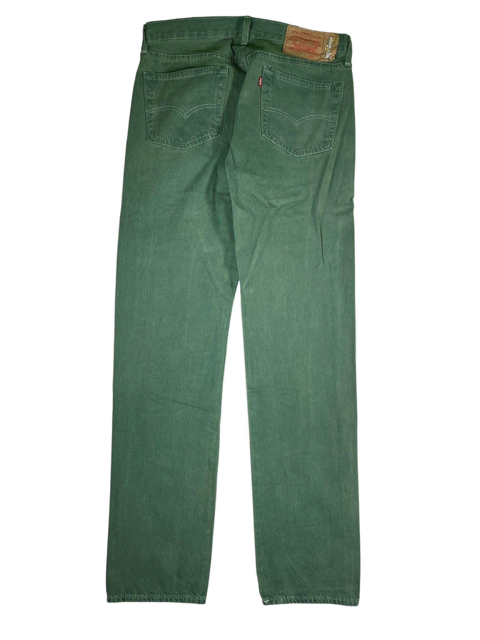 Denim Tears Green Plain Jeans