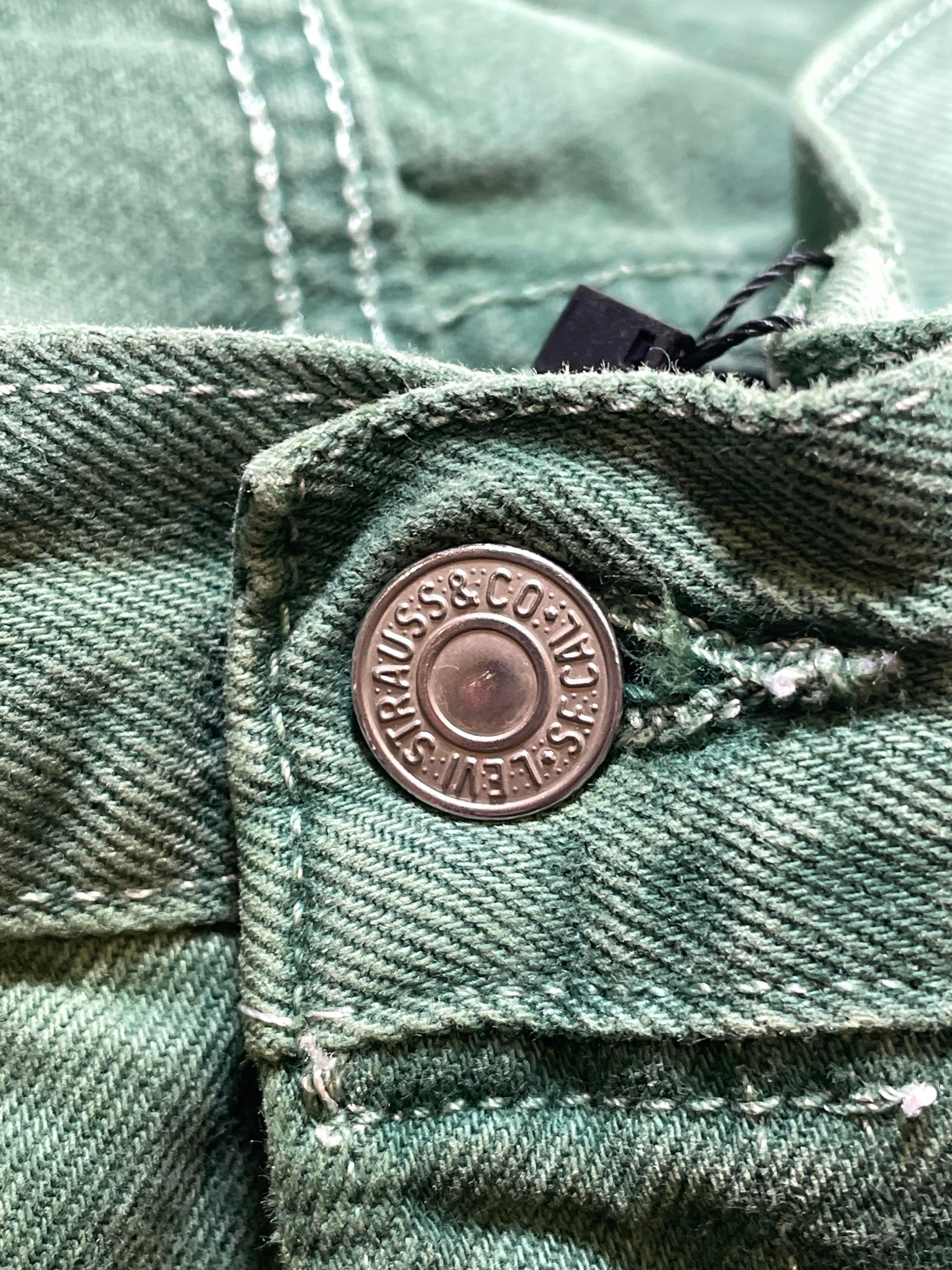 Denim Tears Green Plain Jeans
