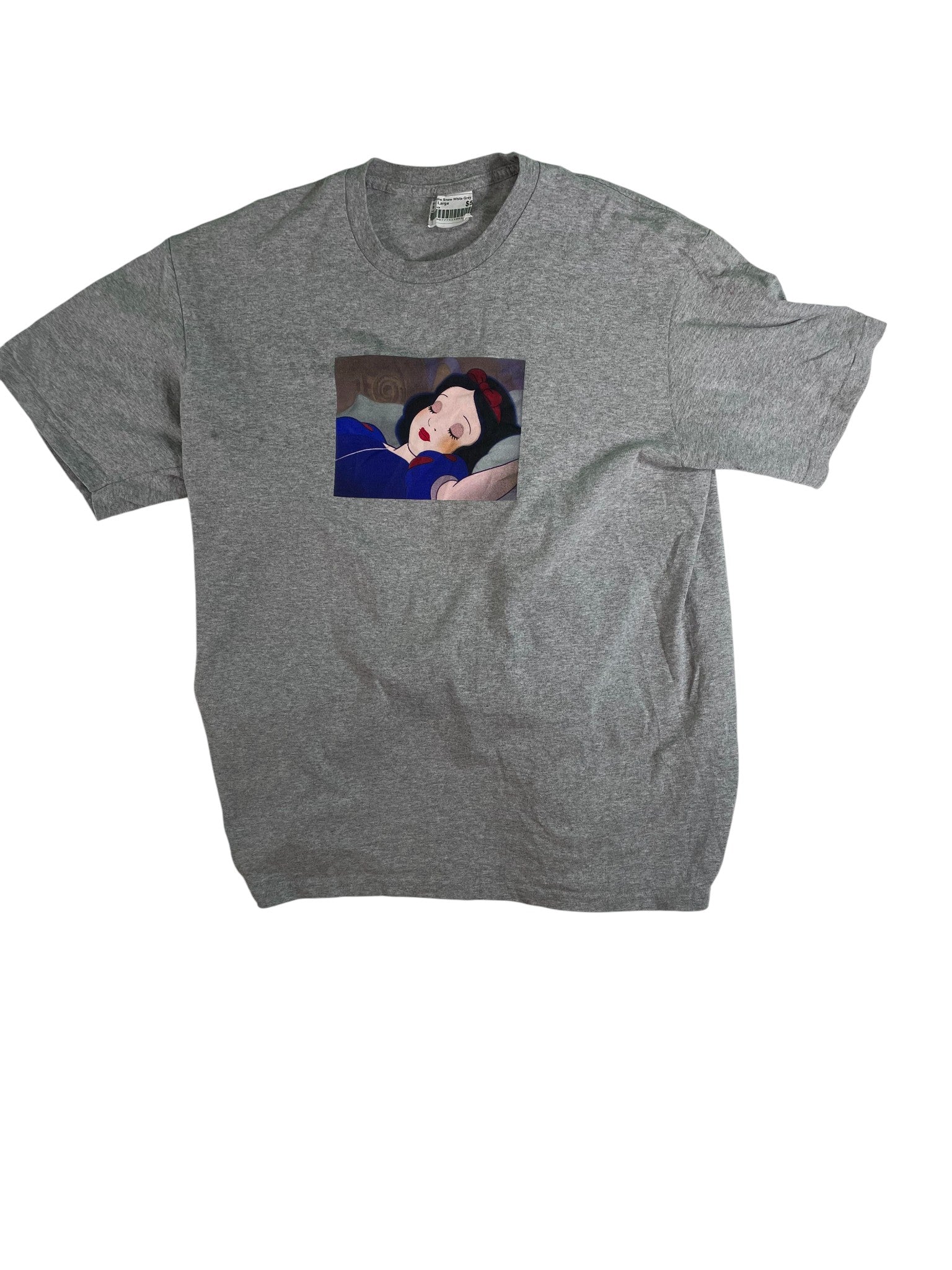 Supreme Snow White Grey Tee