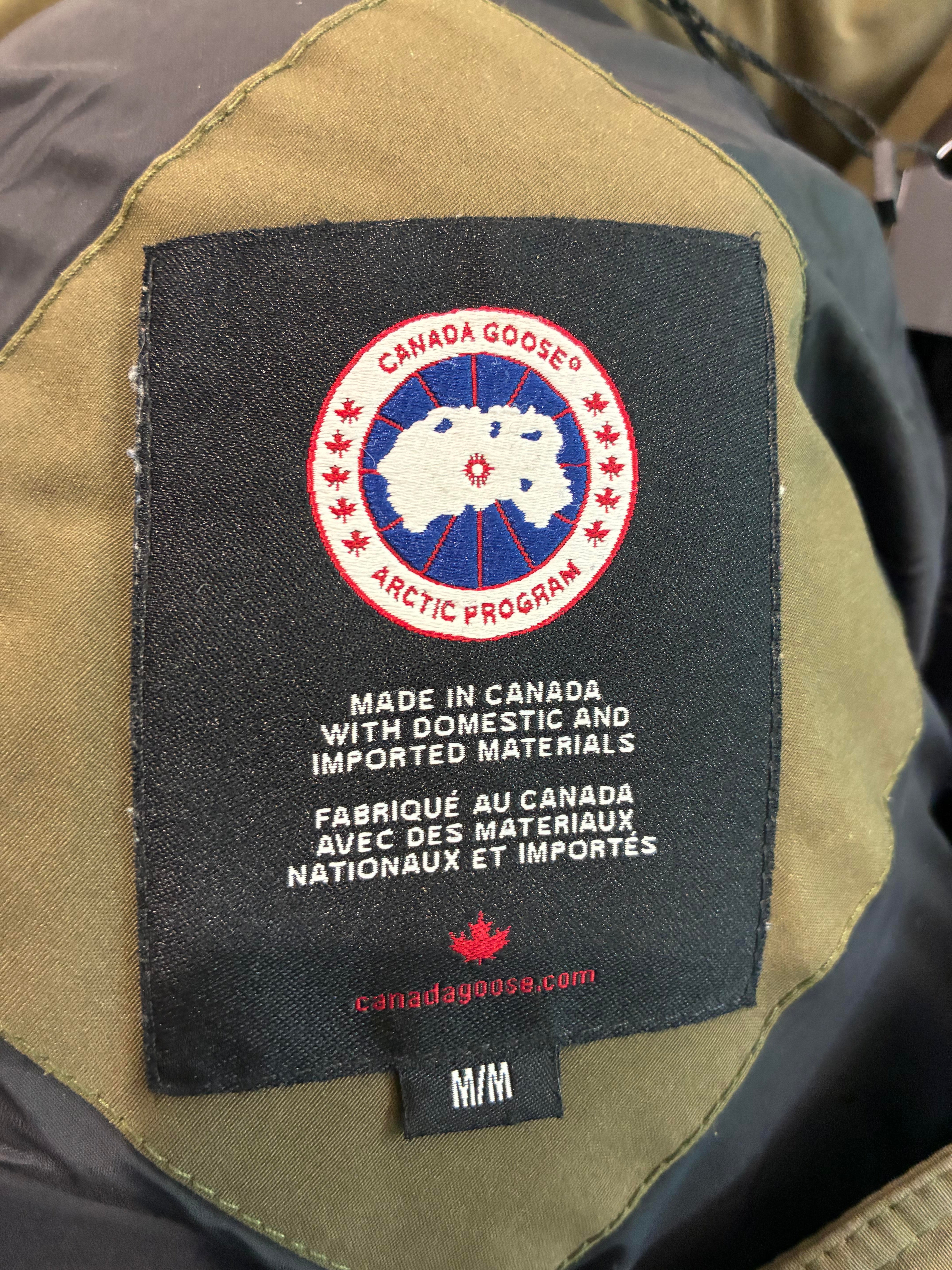 Canada Goose Fur Olive Jacket