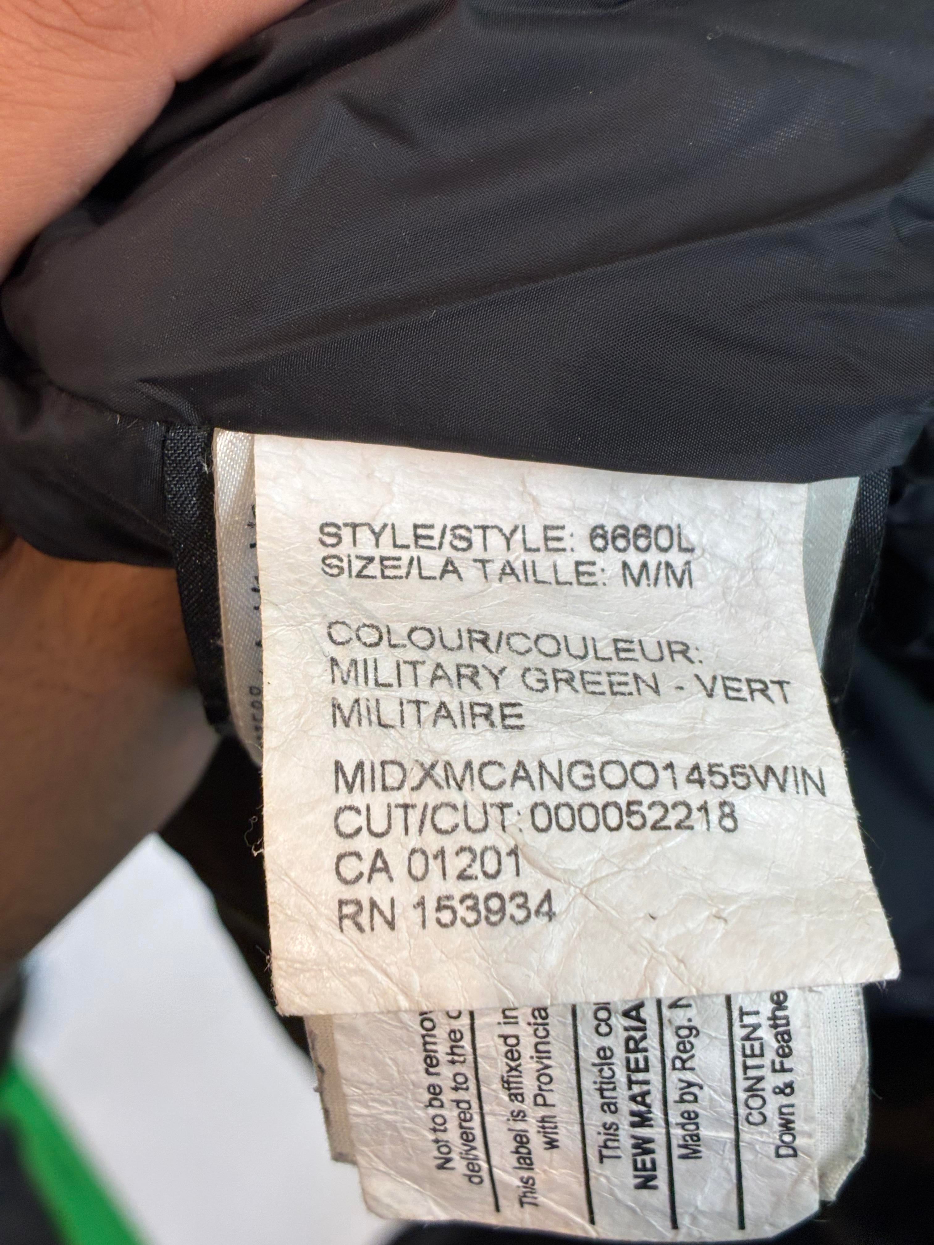 Canada Goose Fur Olive Jacket