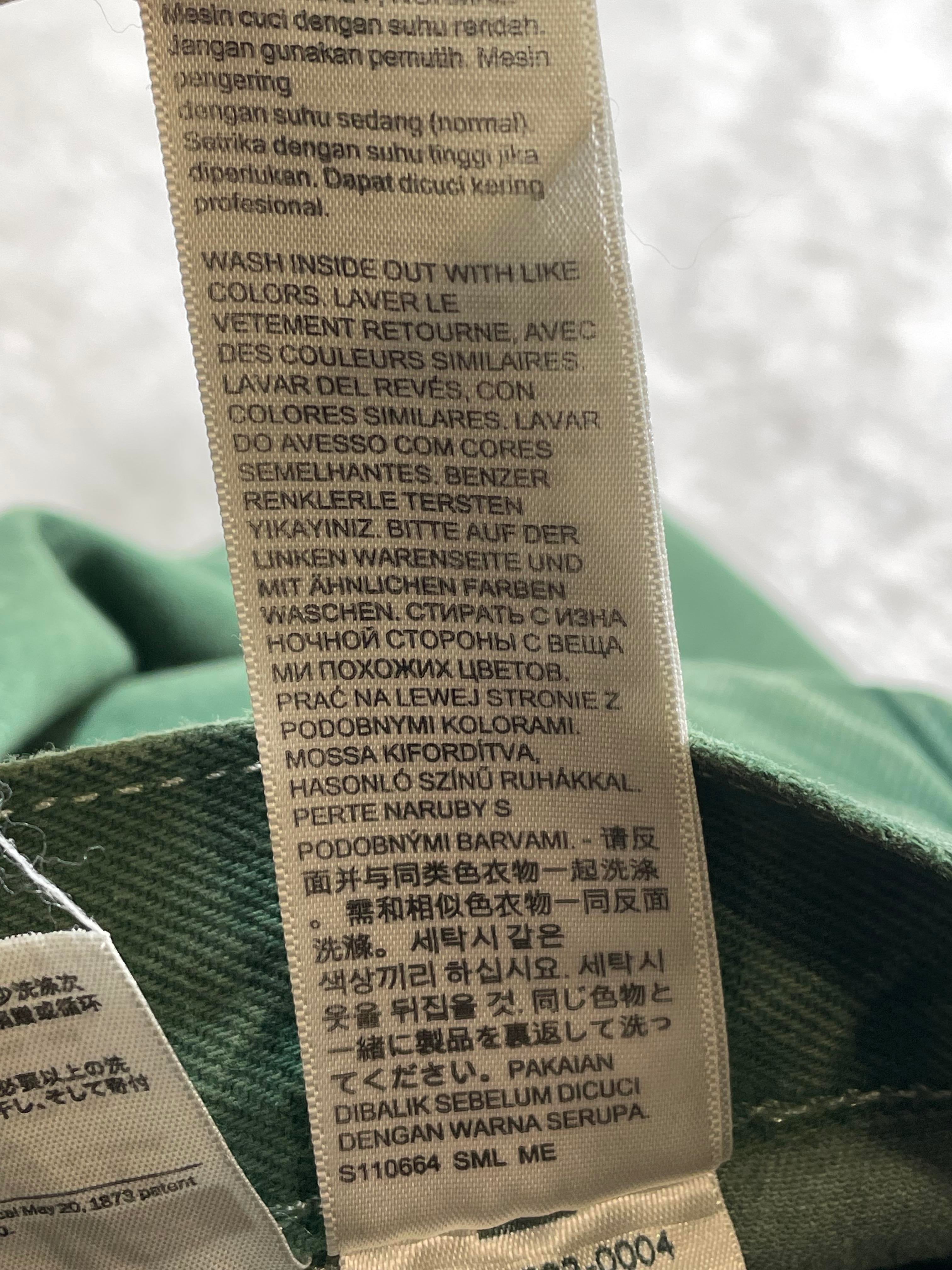 Denim Tears Green Plain Jeans