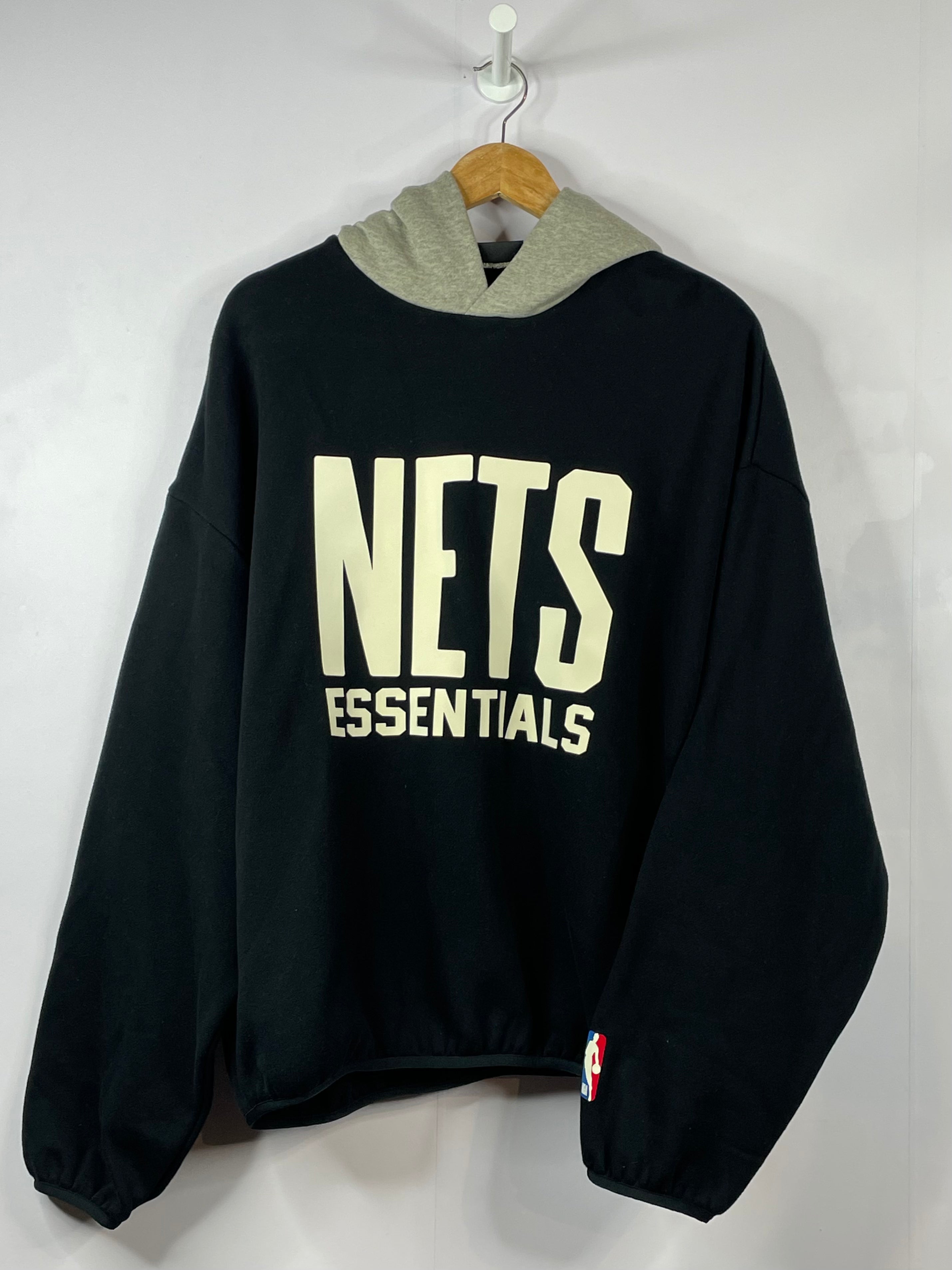 Essentials Brooklyn Nets Black Hoodie
